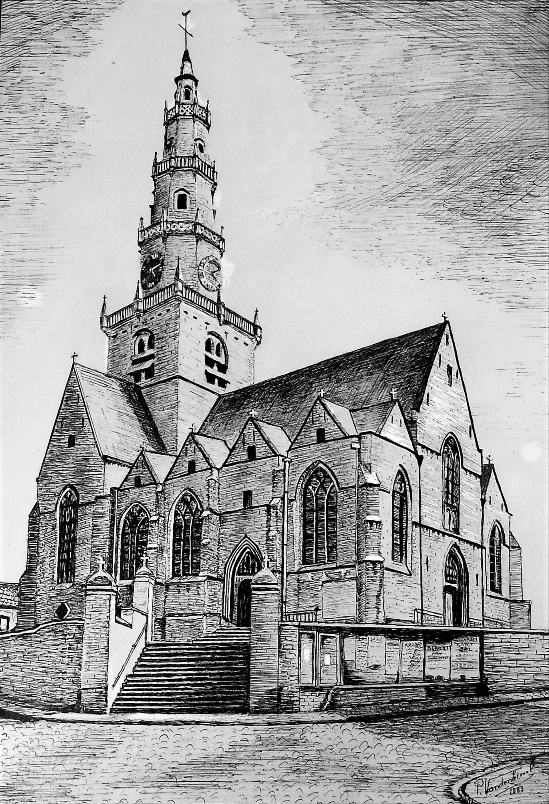 mountain range under blue sky