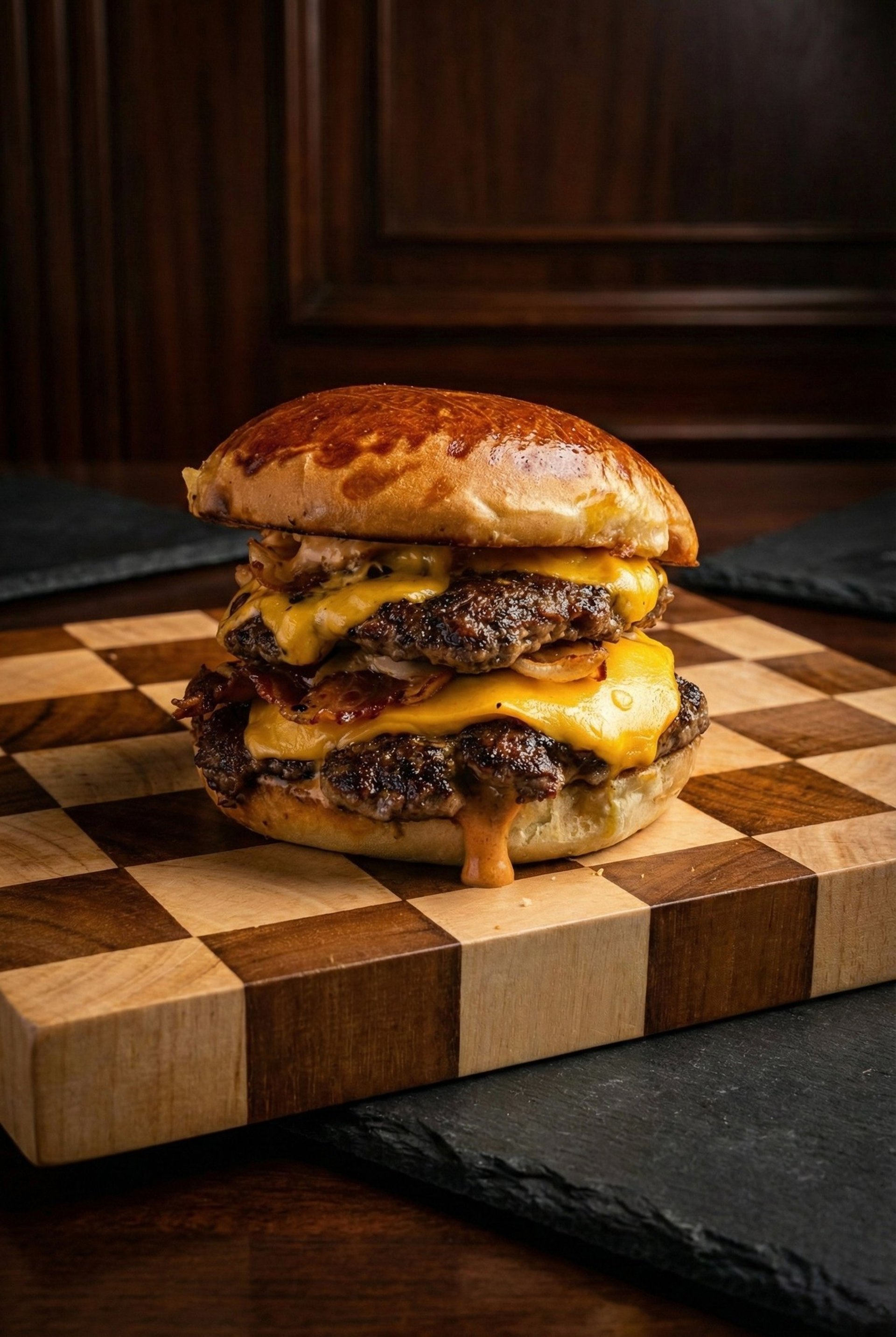 an abstract photo of a curved building with a blue sky in the background