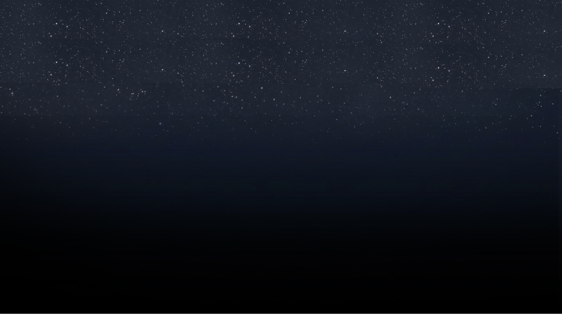 black and white stars in the sky