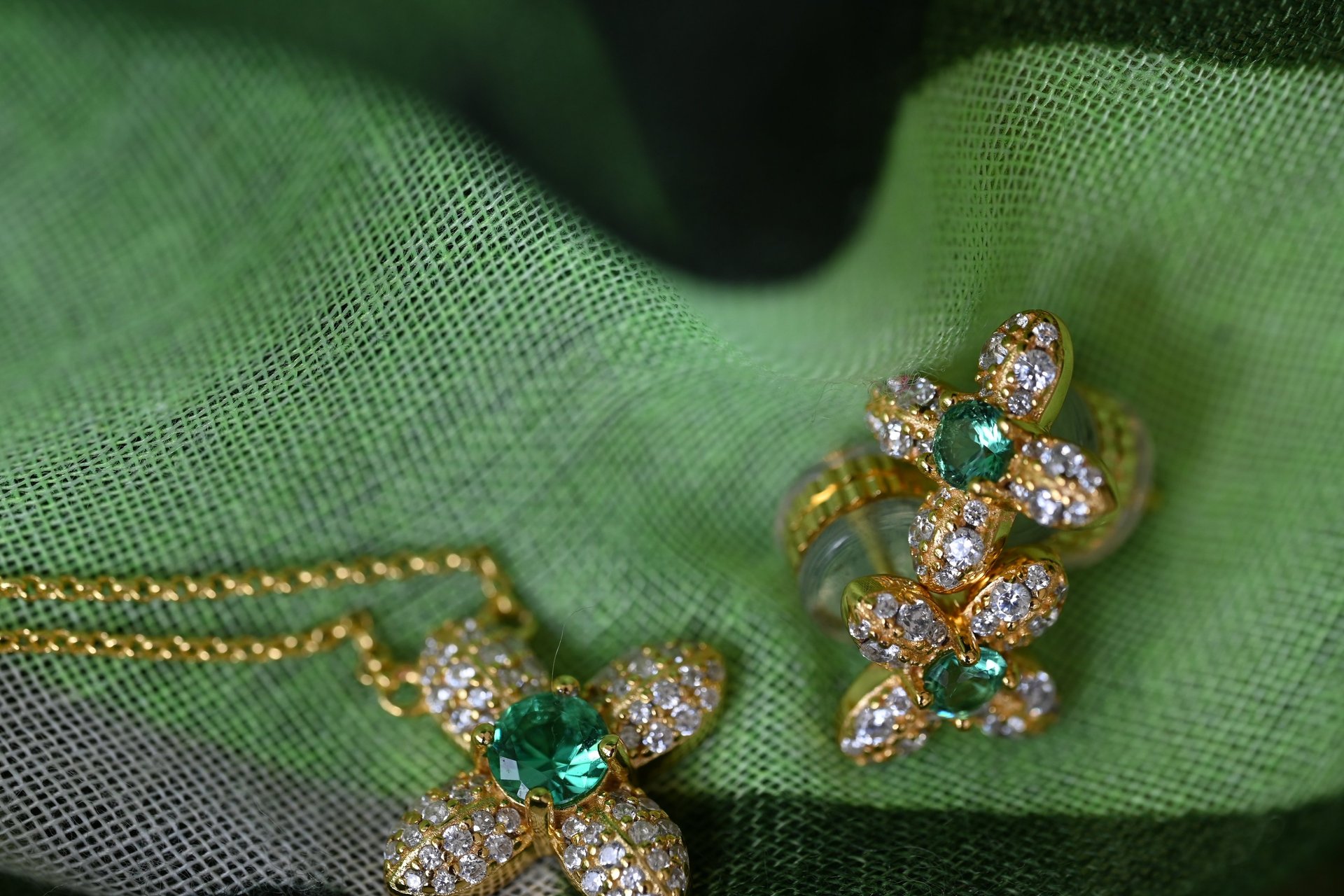 a golden object sitting on top of a table