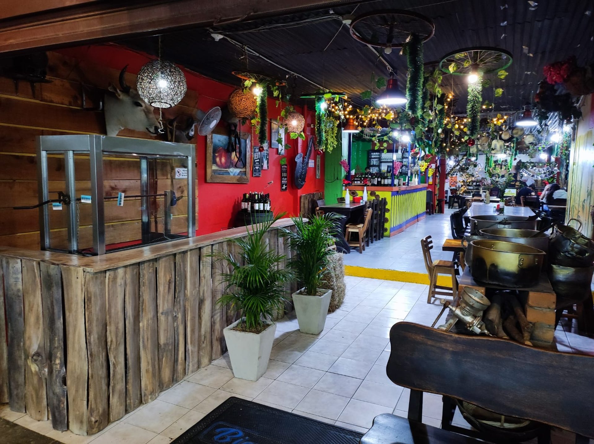 black and brown leather padded tub sofa
