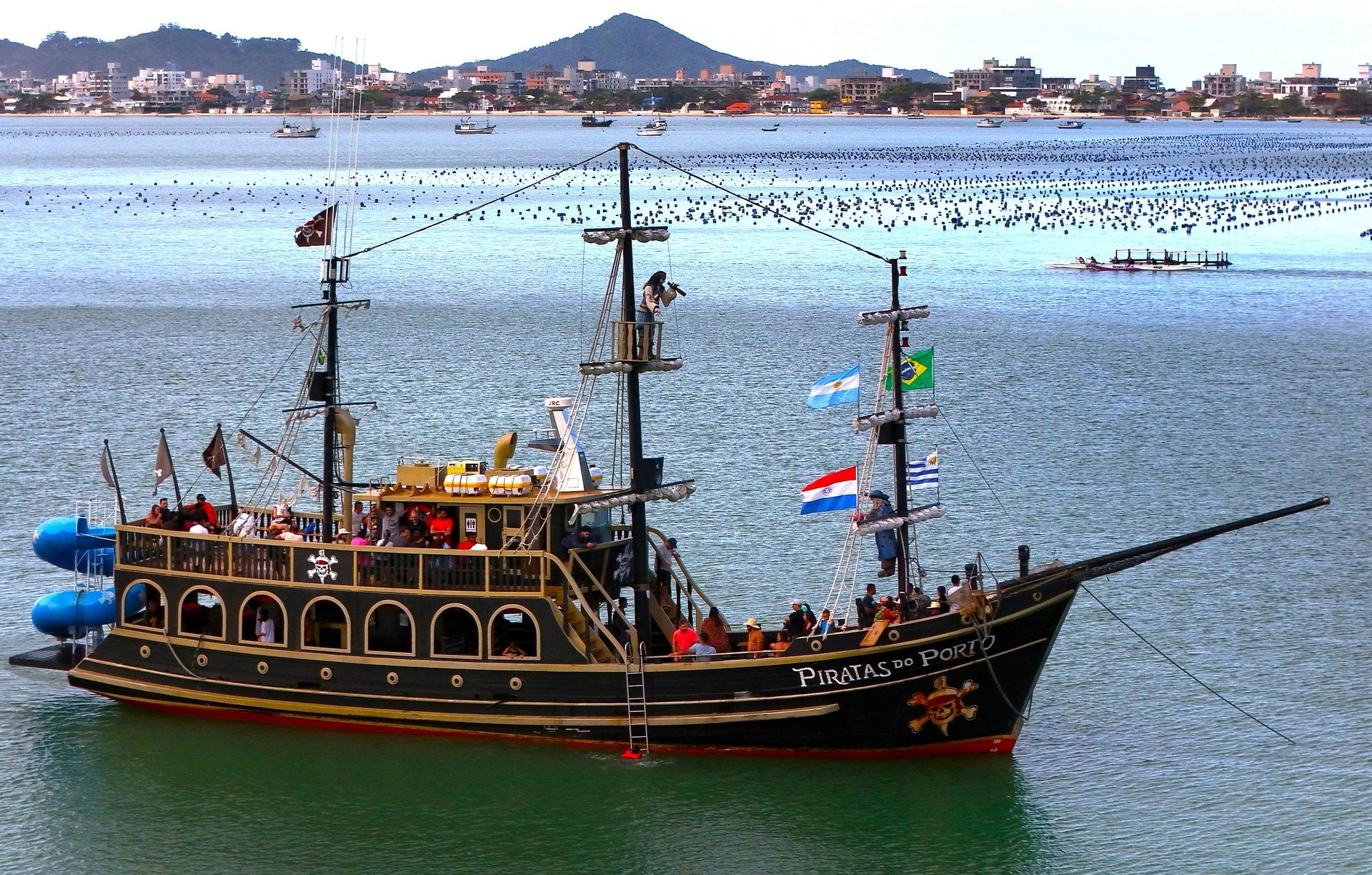 black blue and yellow textile