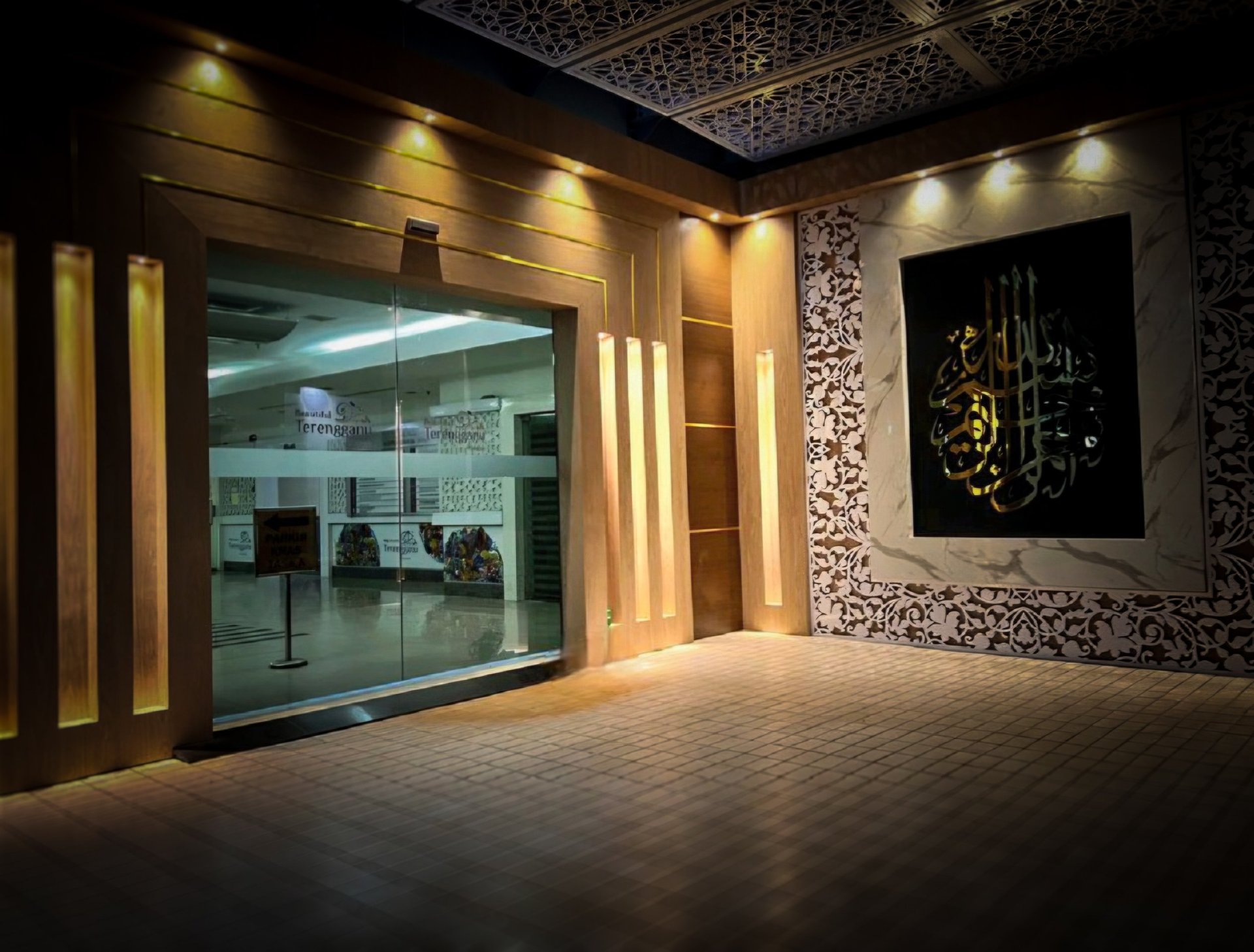 black and brown leather padded tub sofa