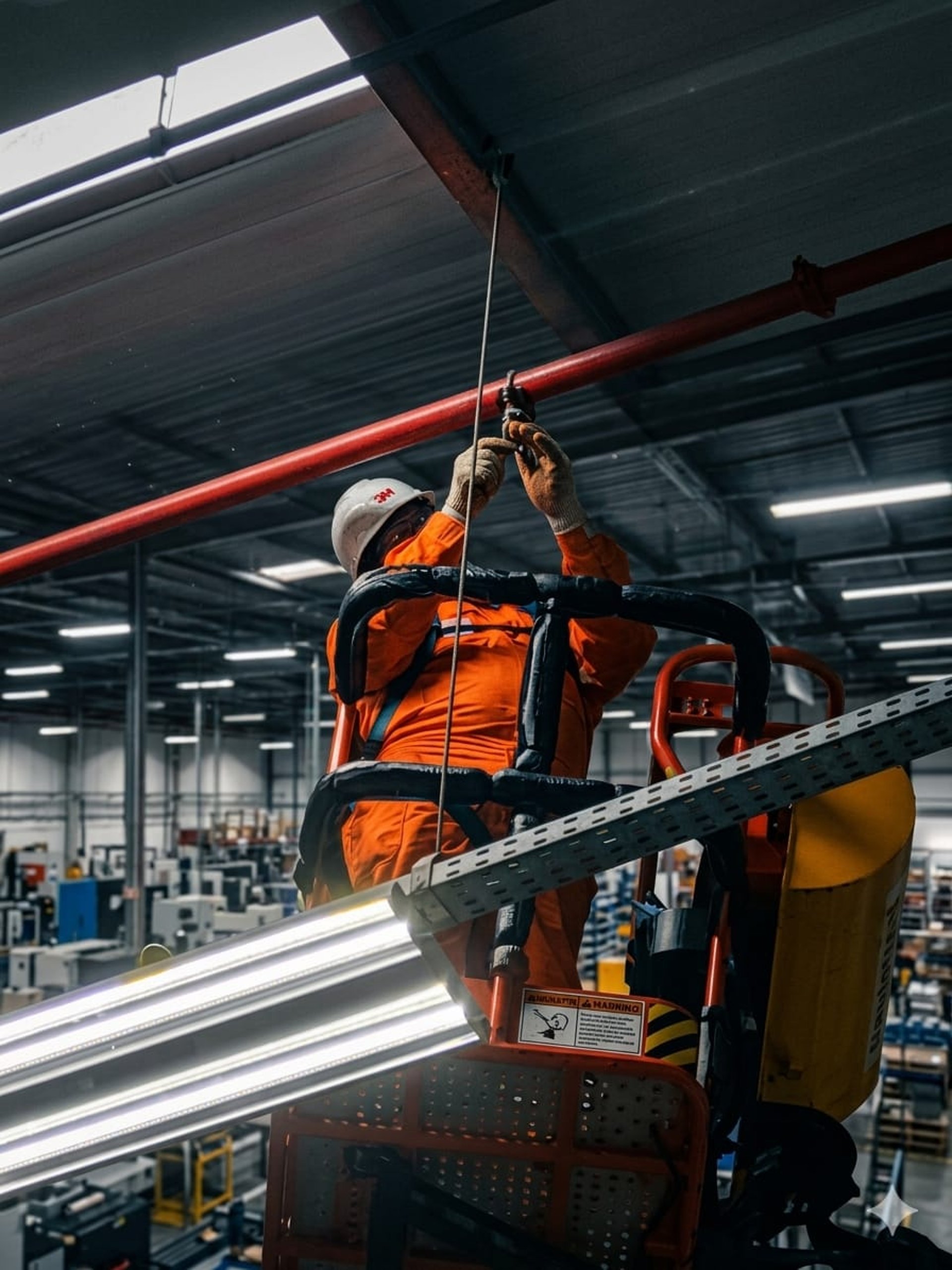 photography of black metal industrial factory