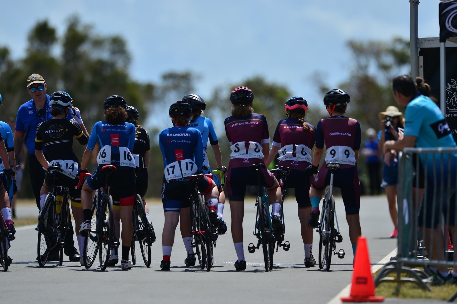 Rush Industries custom BMX number plate