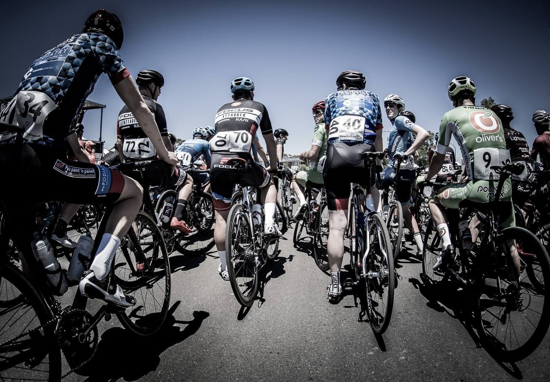 Rush Industries custom BMX number plate