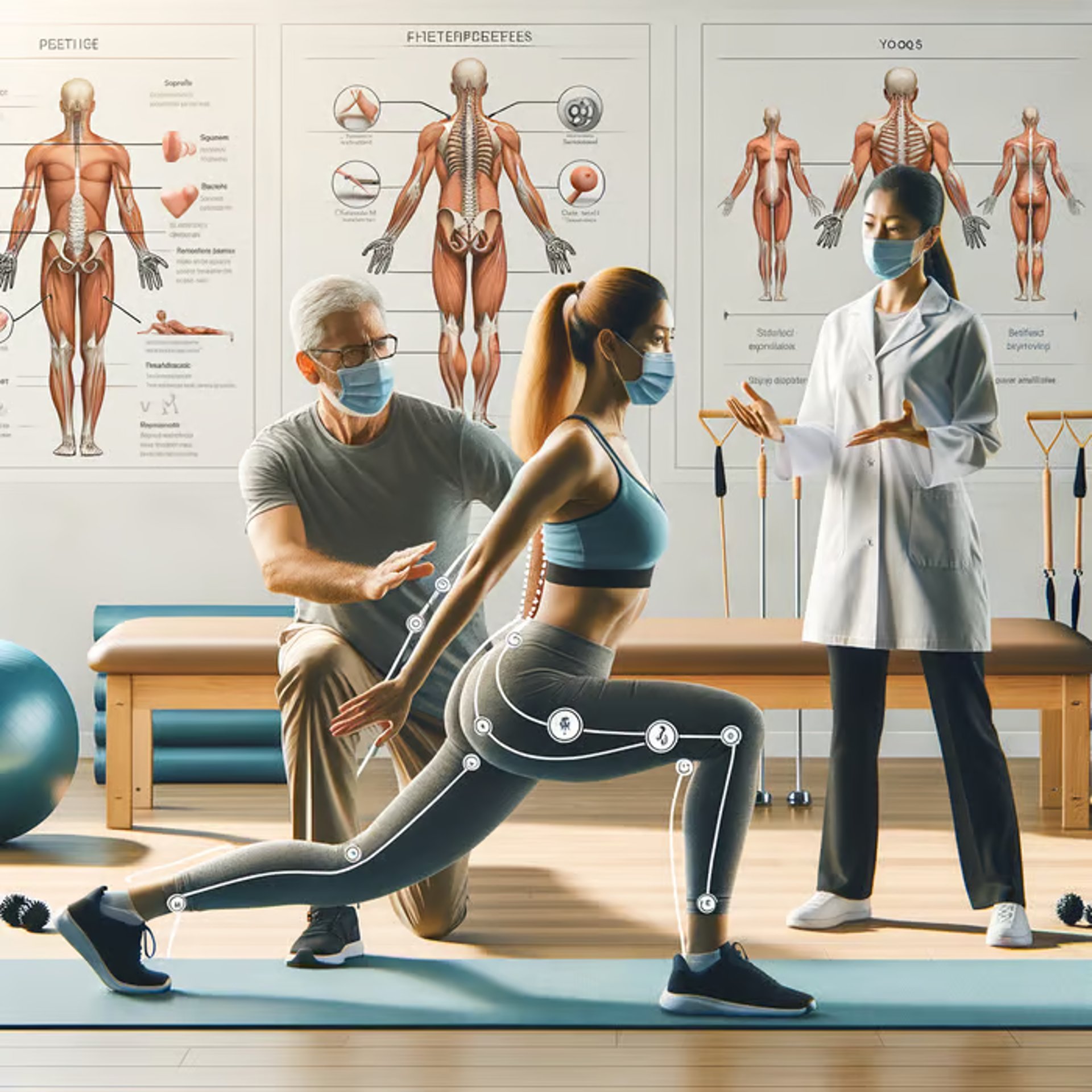 a woman getting a back massage from a man