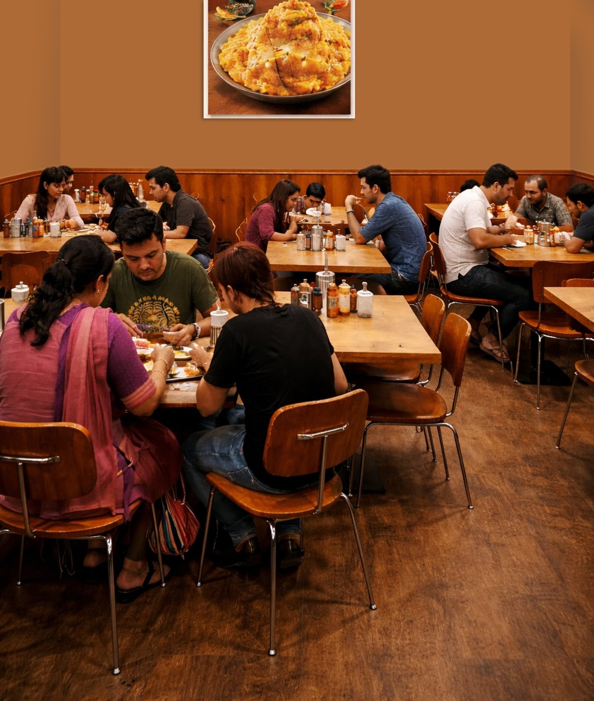 woman wearing yellow long-sleeved dress under white clouds and blue sky during daytime