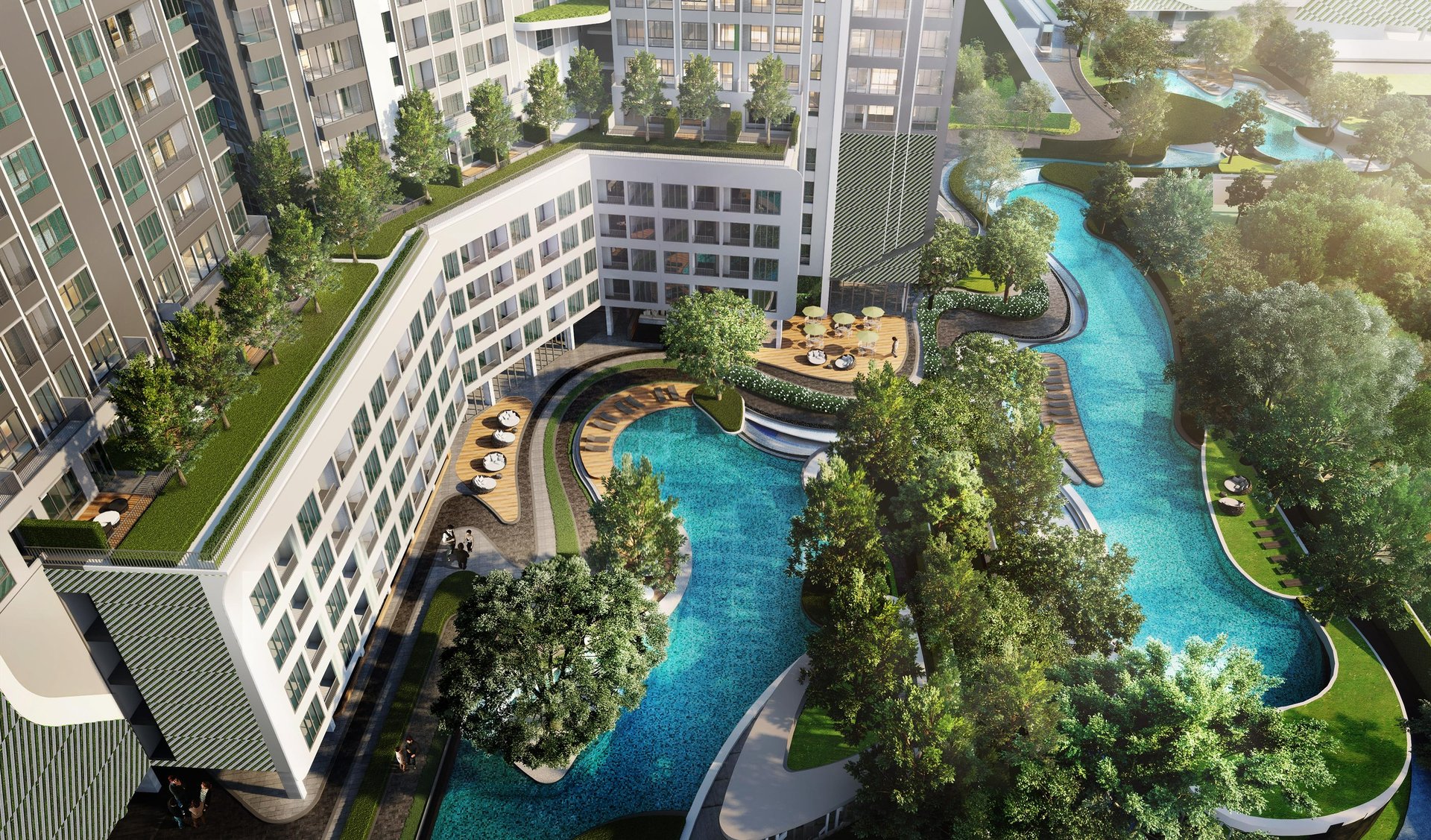 black and brown leather padded tub sofa