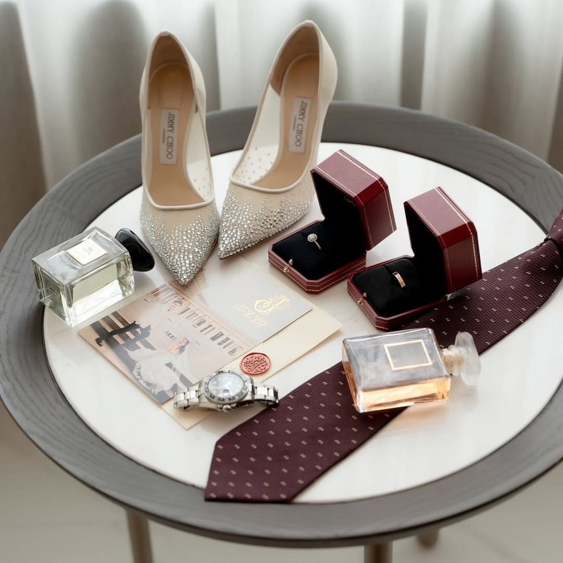 an abstract photo of a curved building with a blue sky in the background