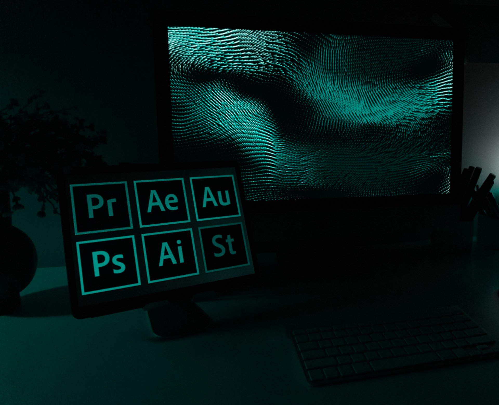 black flat screen tv turned on displaying game