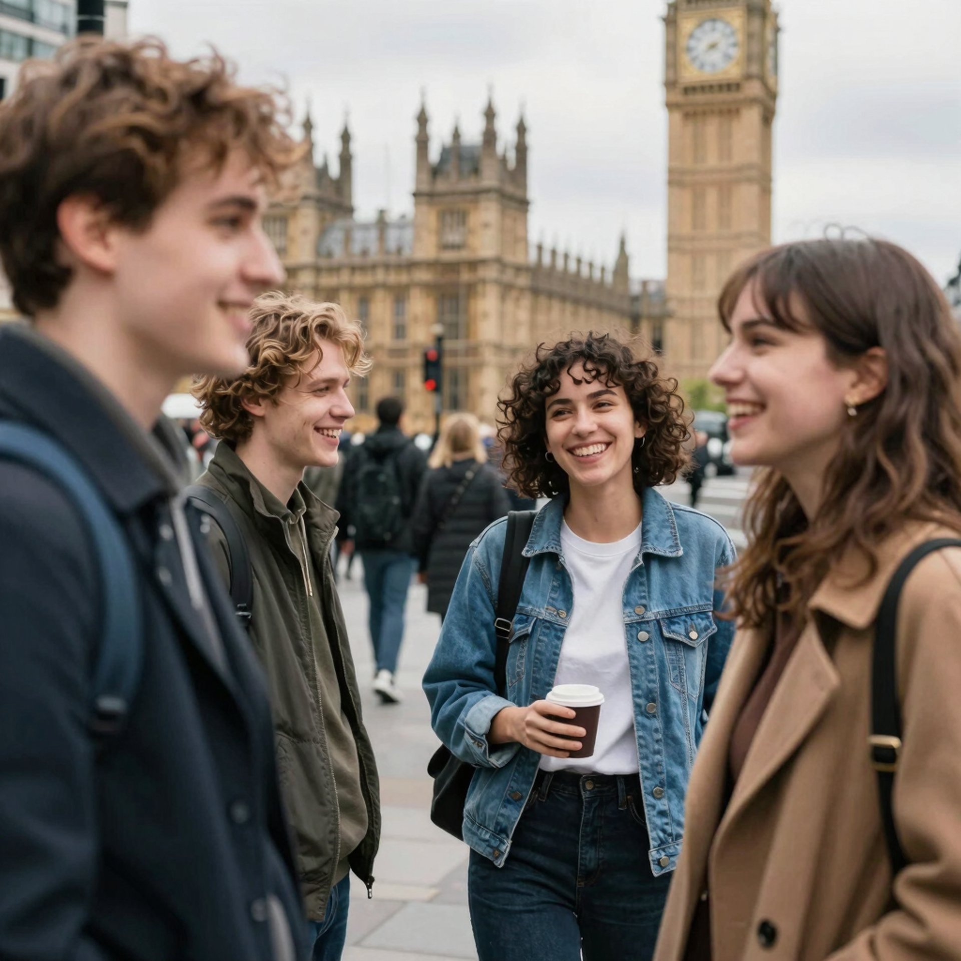 an abstract photo of a curved building with a blue sky in the background
