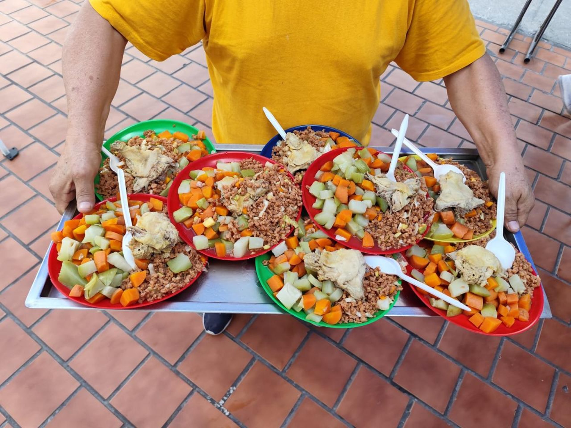 black blue and yellow textile