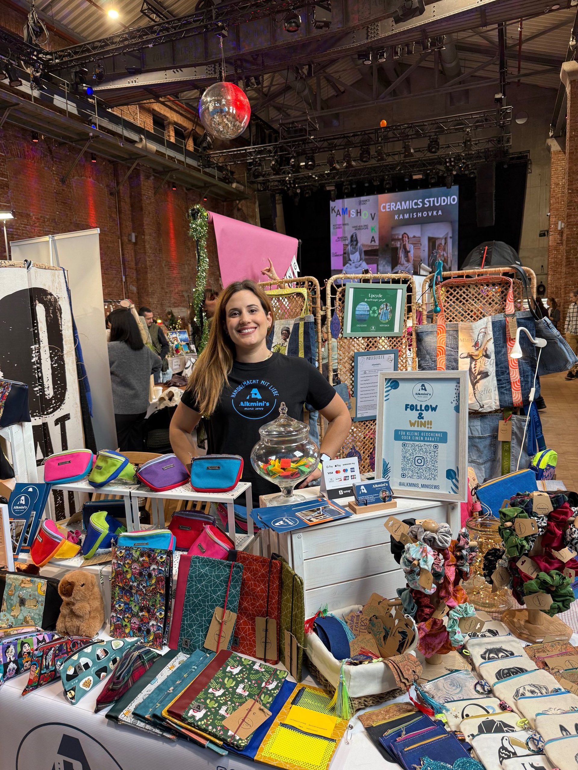 an abstract photo of a curved building with a blue sky in the background