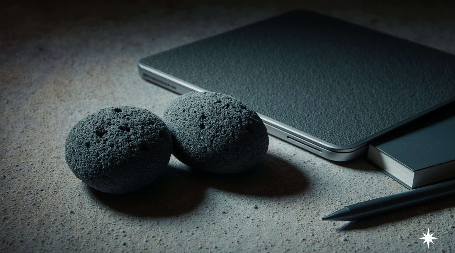 an abstract photo of a curved building with a blue sky in the background