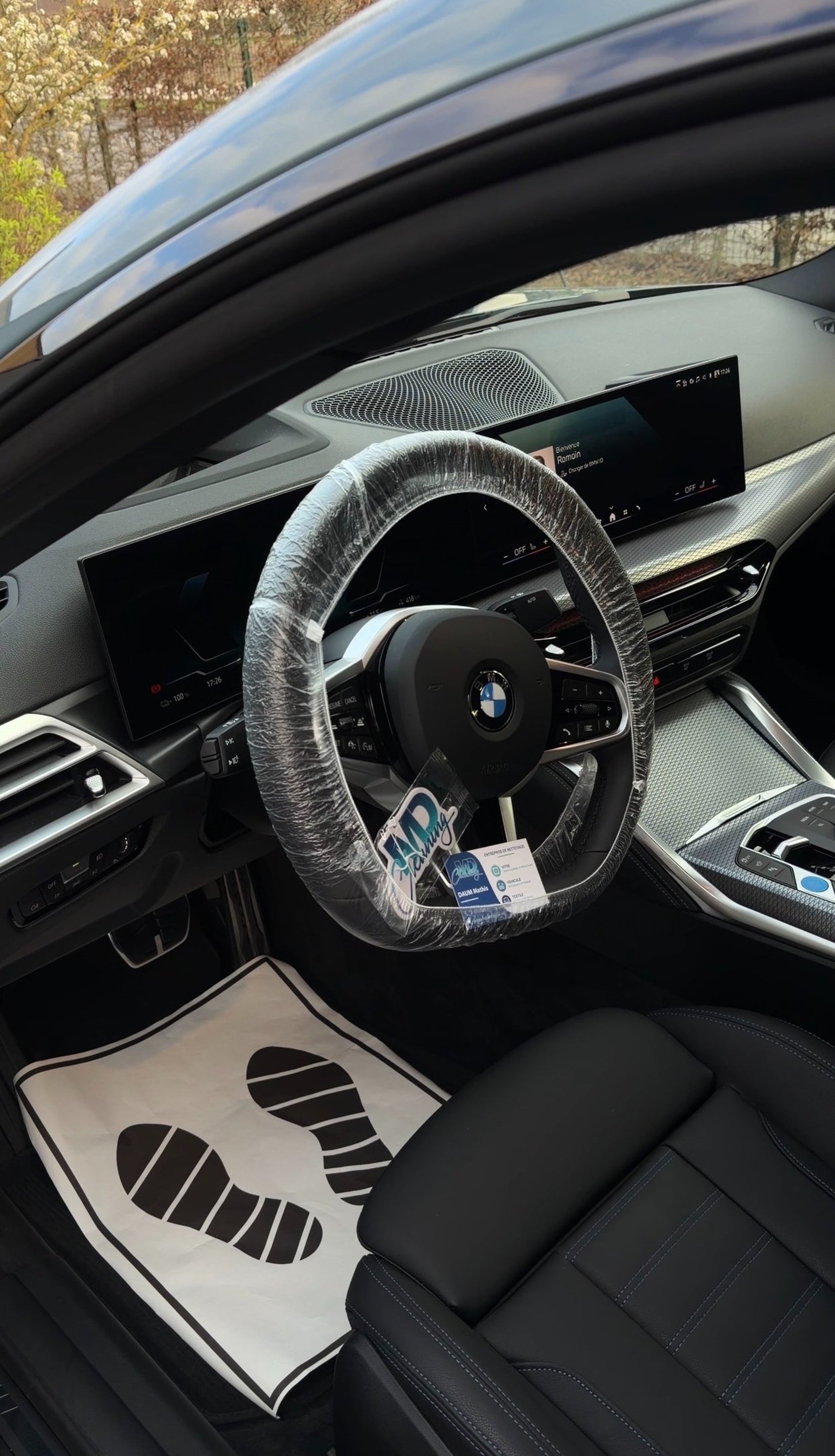 black and brown leather padded tub sofa