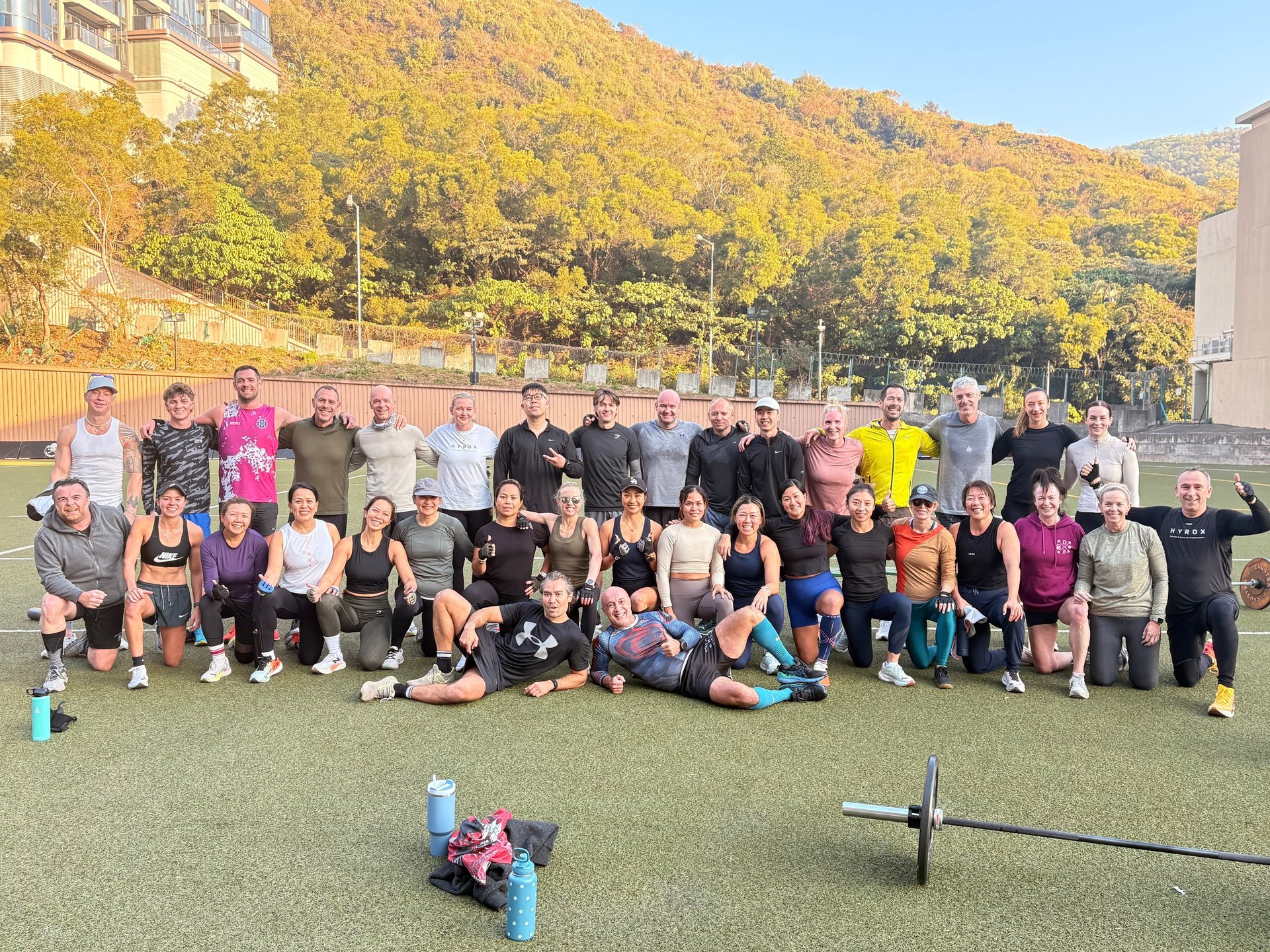 person wearing grey knit sweater