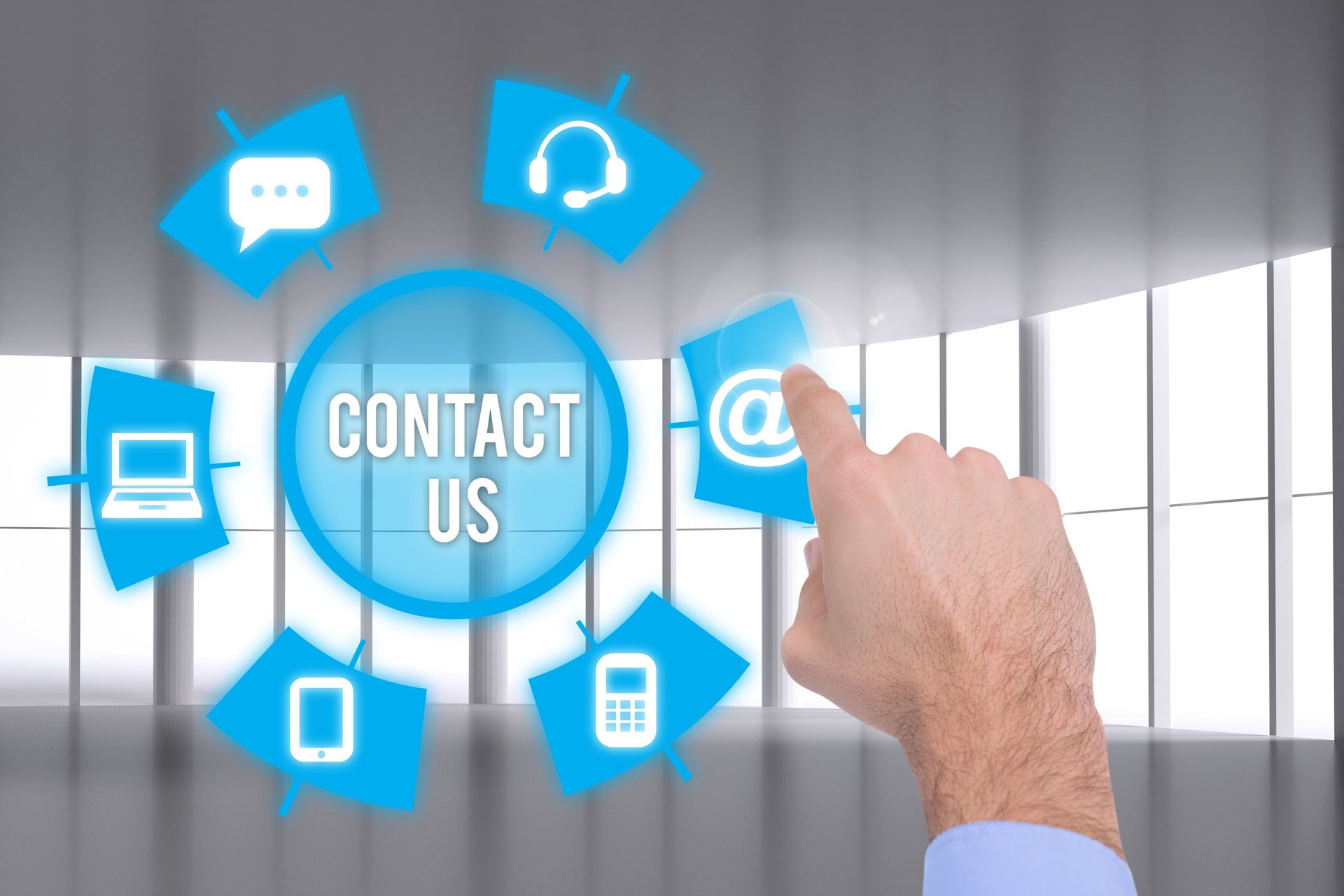 gray computer monitor