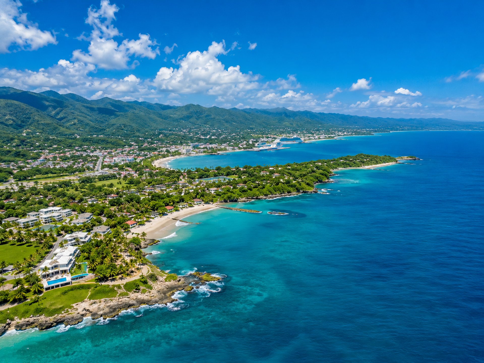 top view of brown flying eagle above seashore