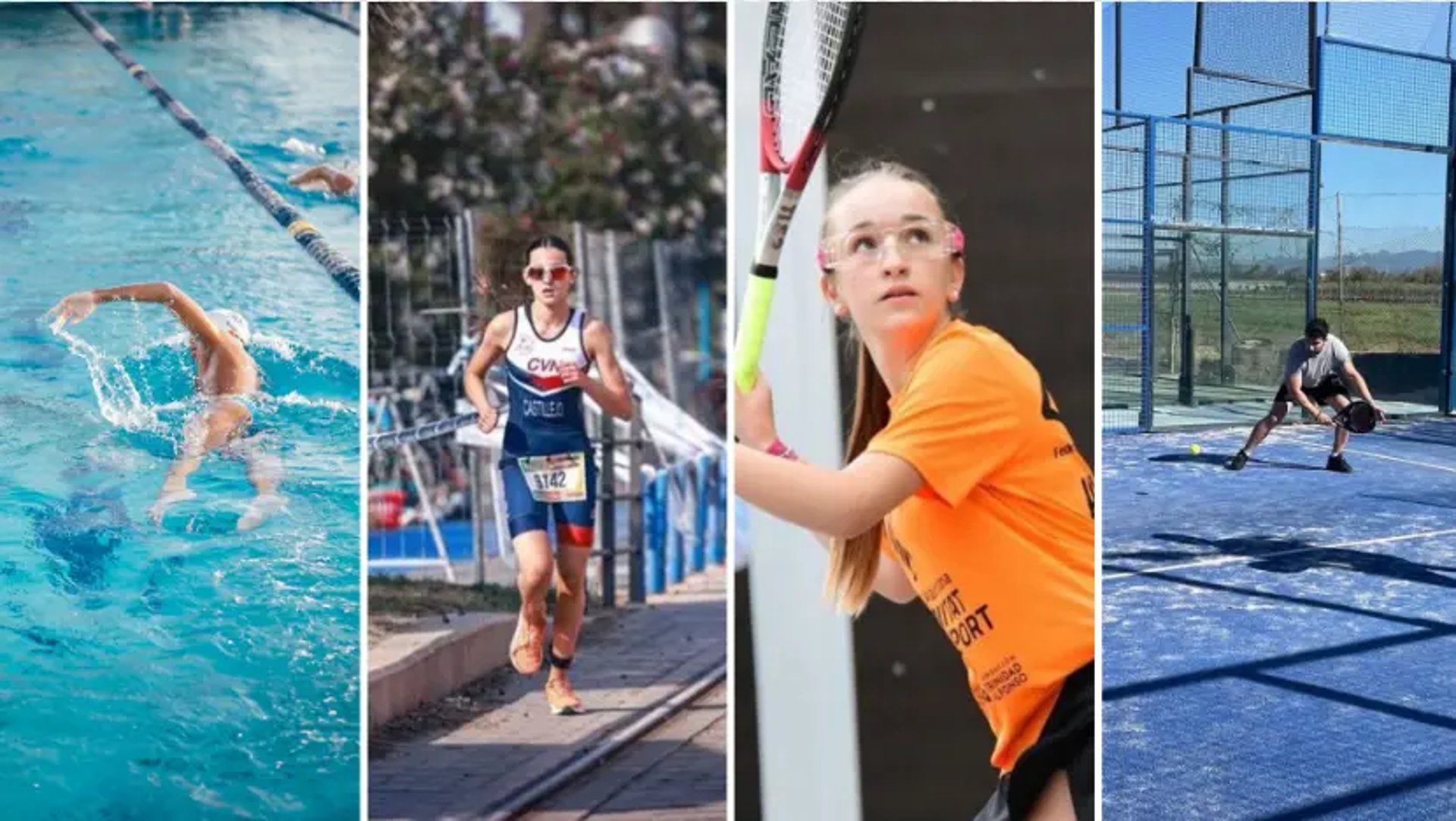 an abstract photo of a curved building with a blue sky in the background