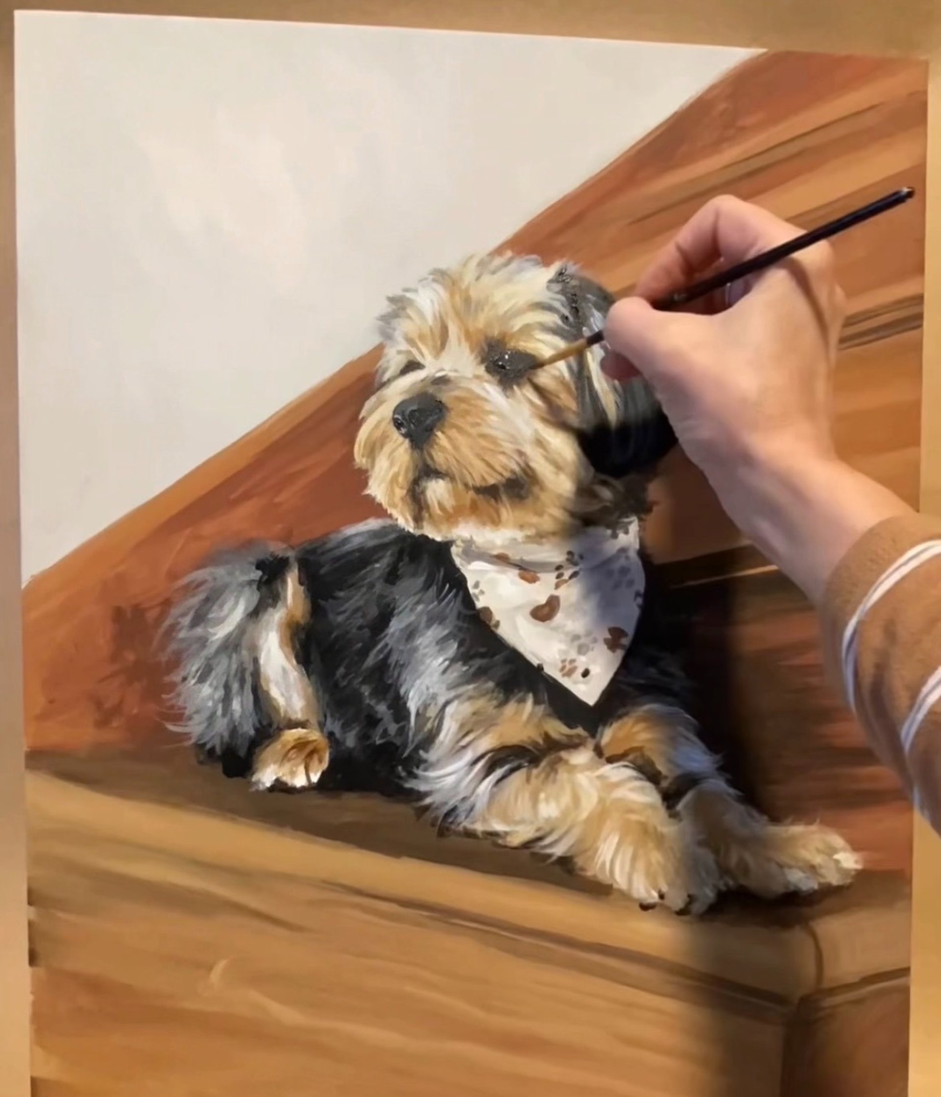 woman wearing yellow long-sleeved dress under white clouds and blue sky during daytime