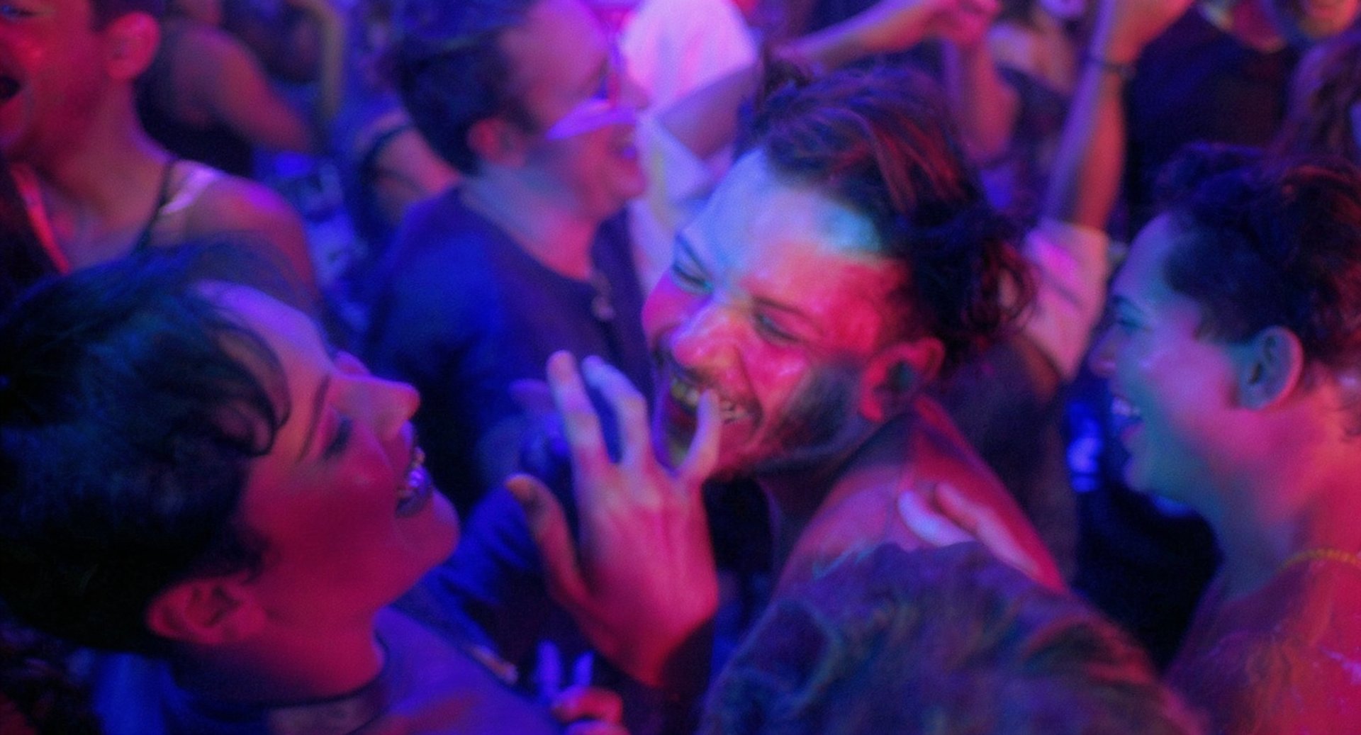 black blue and yellow textile