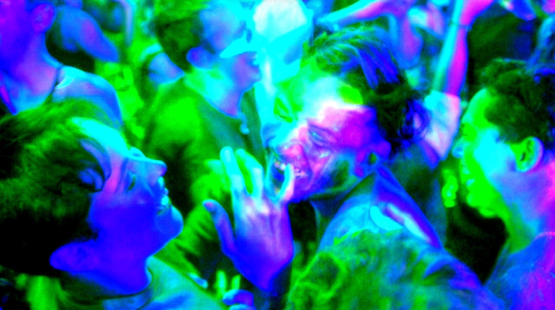 black blue and yellow textile