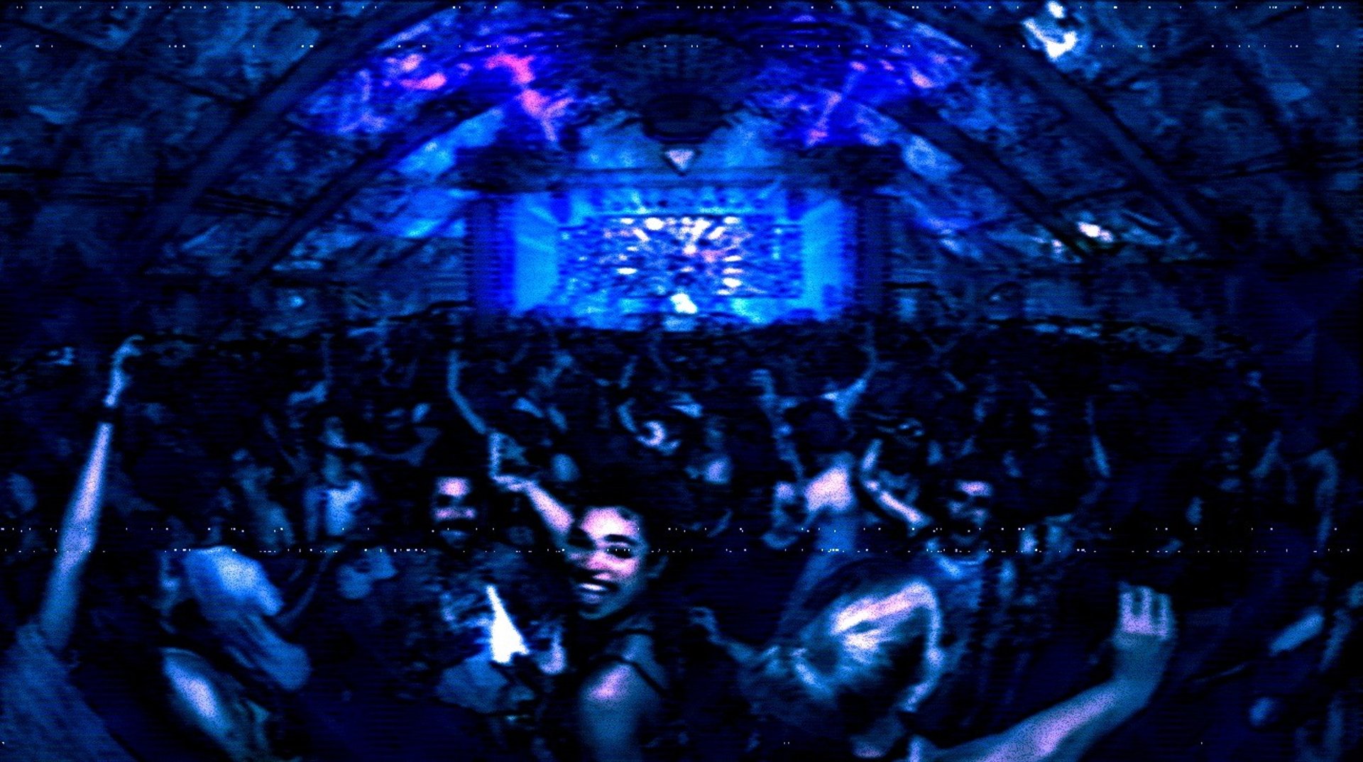 black blue and yellow textile