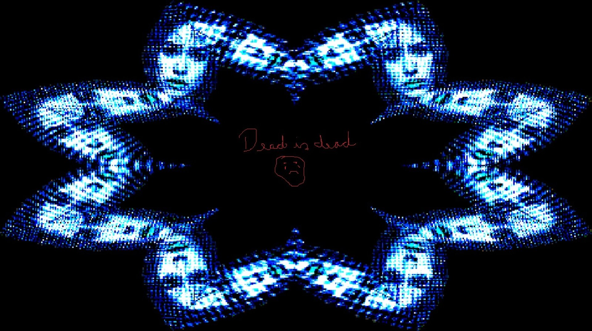 black blue and yellow textile