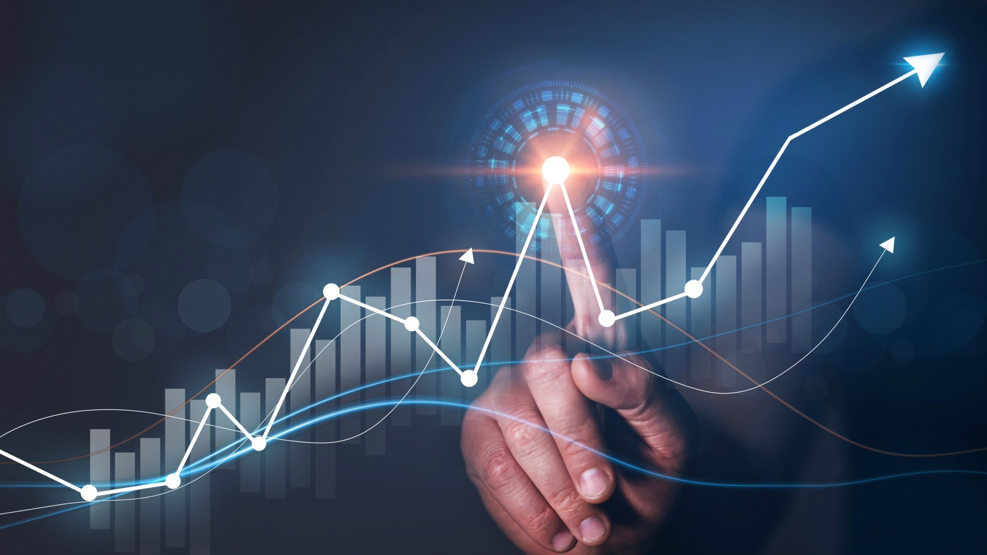 geometric shape digital wallpaper