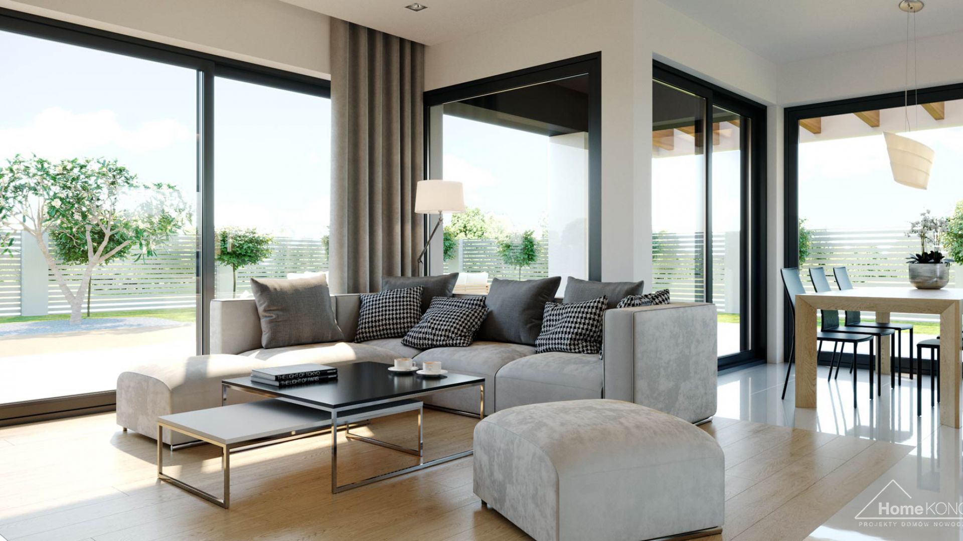 black and white bed linen