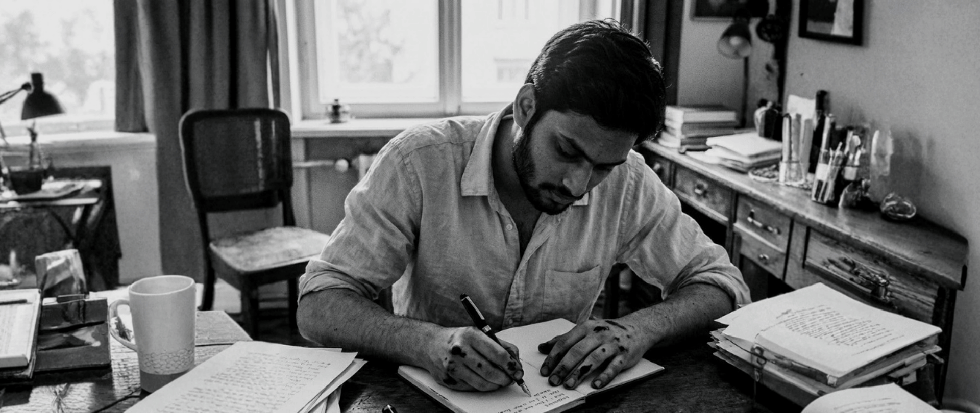 black and white bed linen