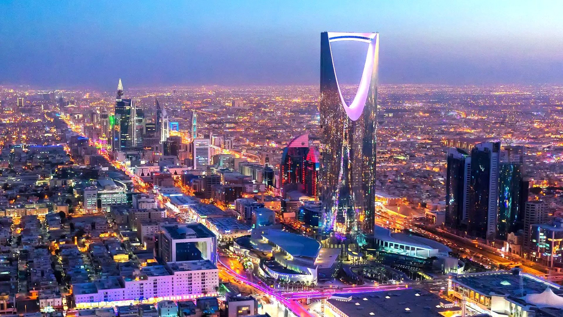 white concrete building during night time