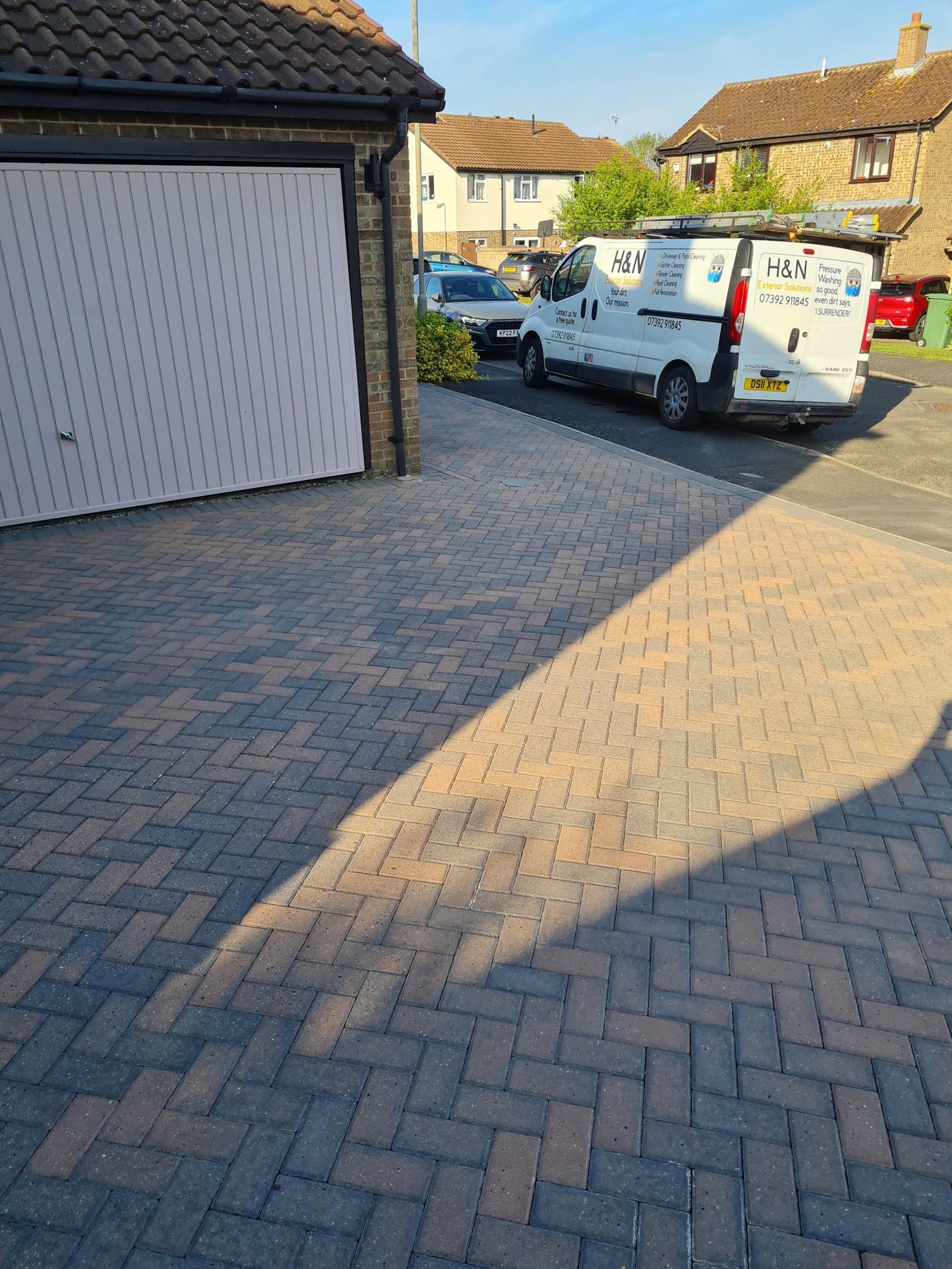 Clean driveway