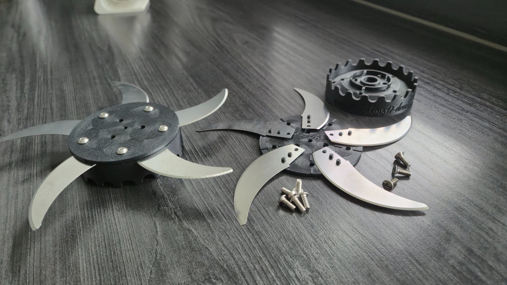 Mammotion Luba Serie Sichel-Star-Safety-Pro-Klingen-System