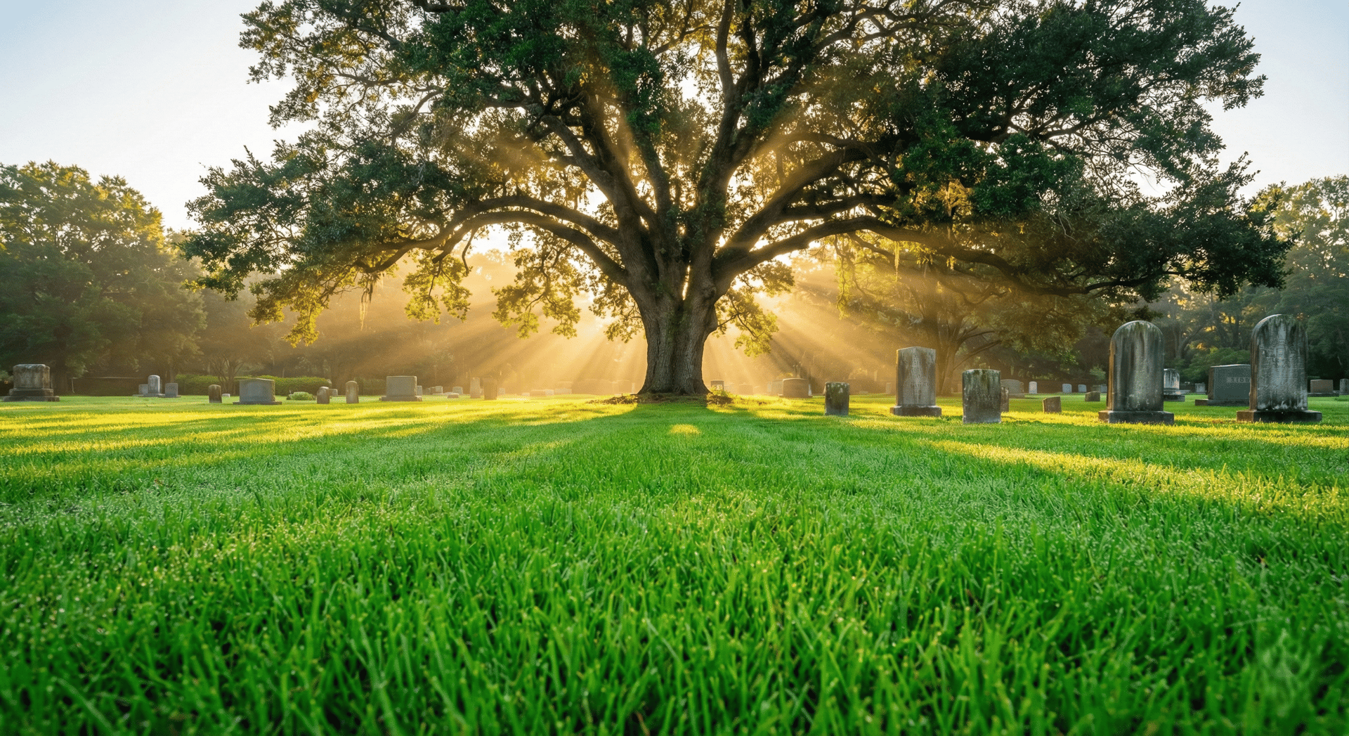a close up of some green grass with a blurry background