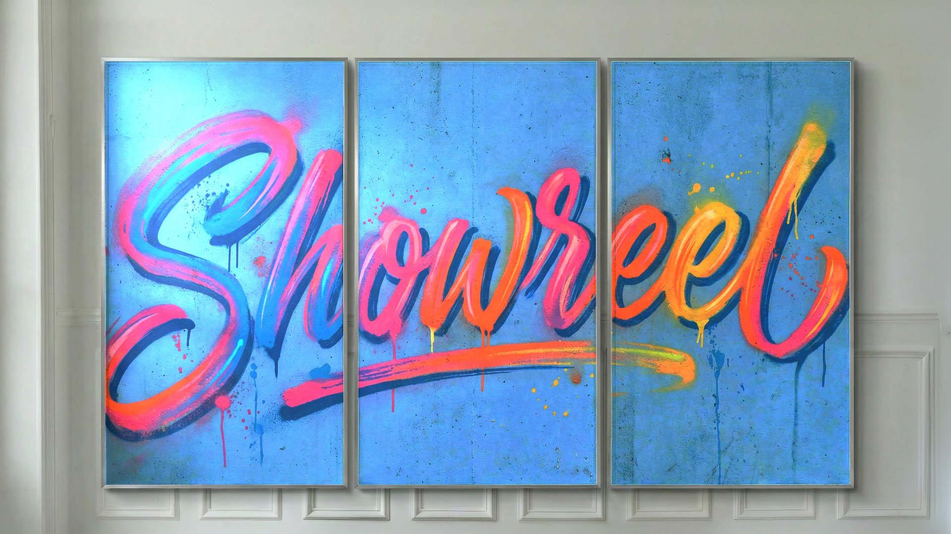 an abstract photo of a curved building with a blue sky in the background