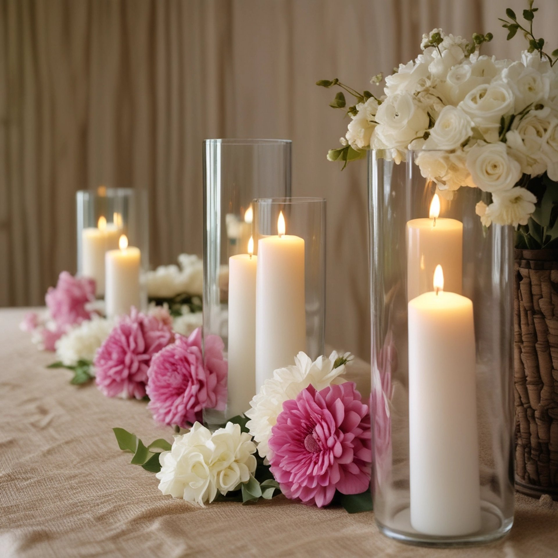 a pile of shiny ribbons on a white background