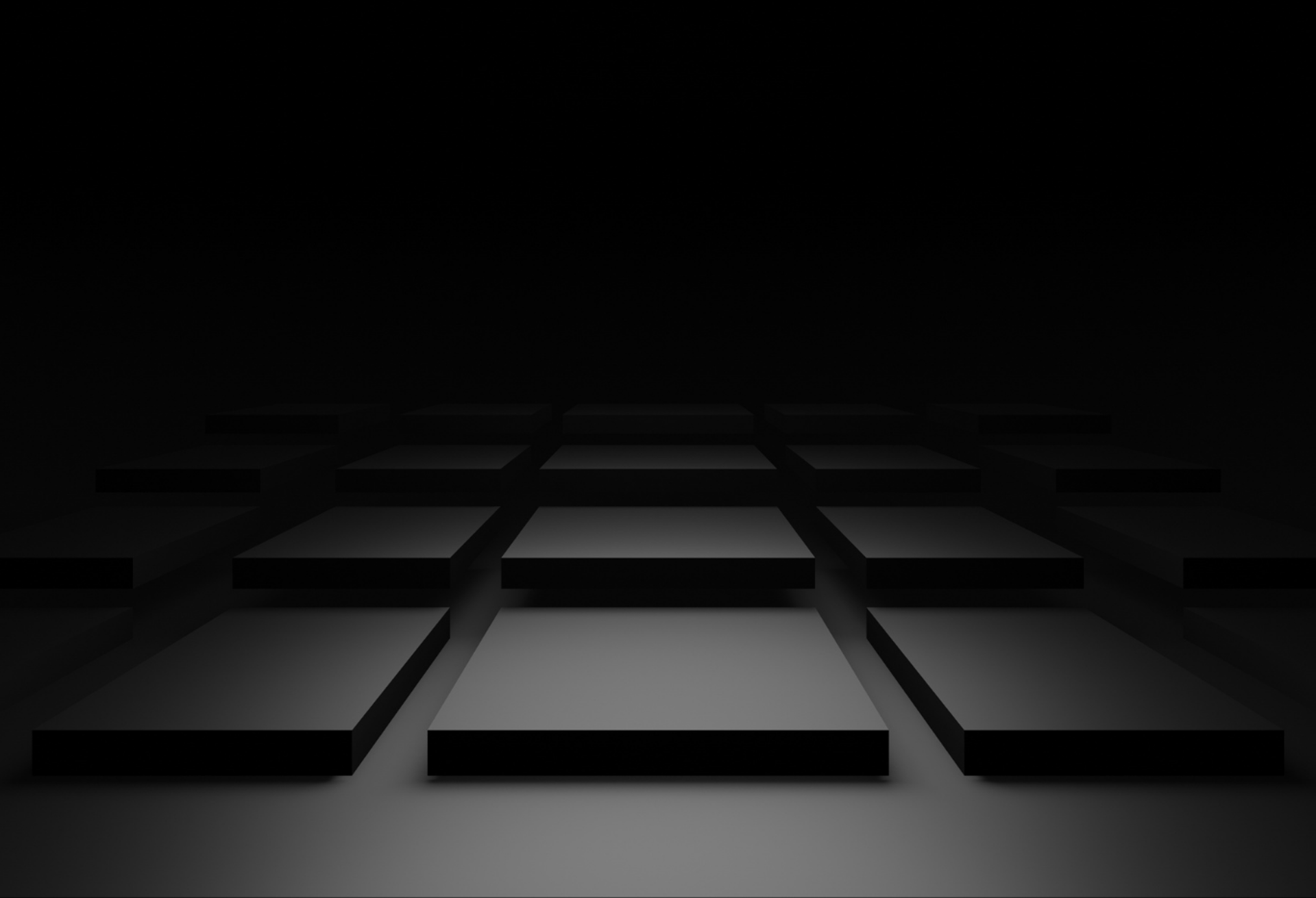 an abstract photo of a curved building with a blue sky in the background