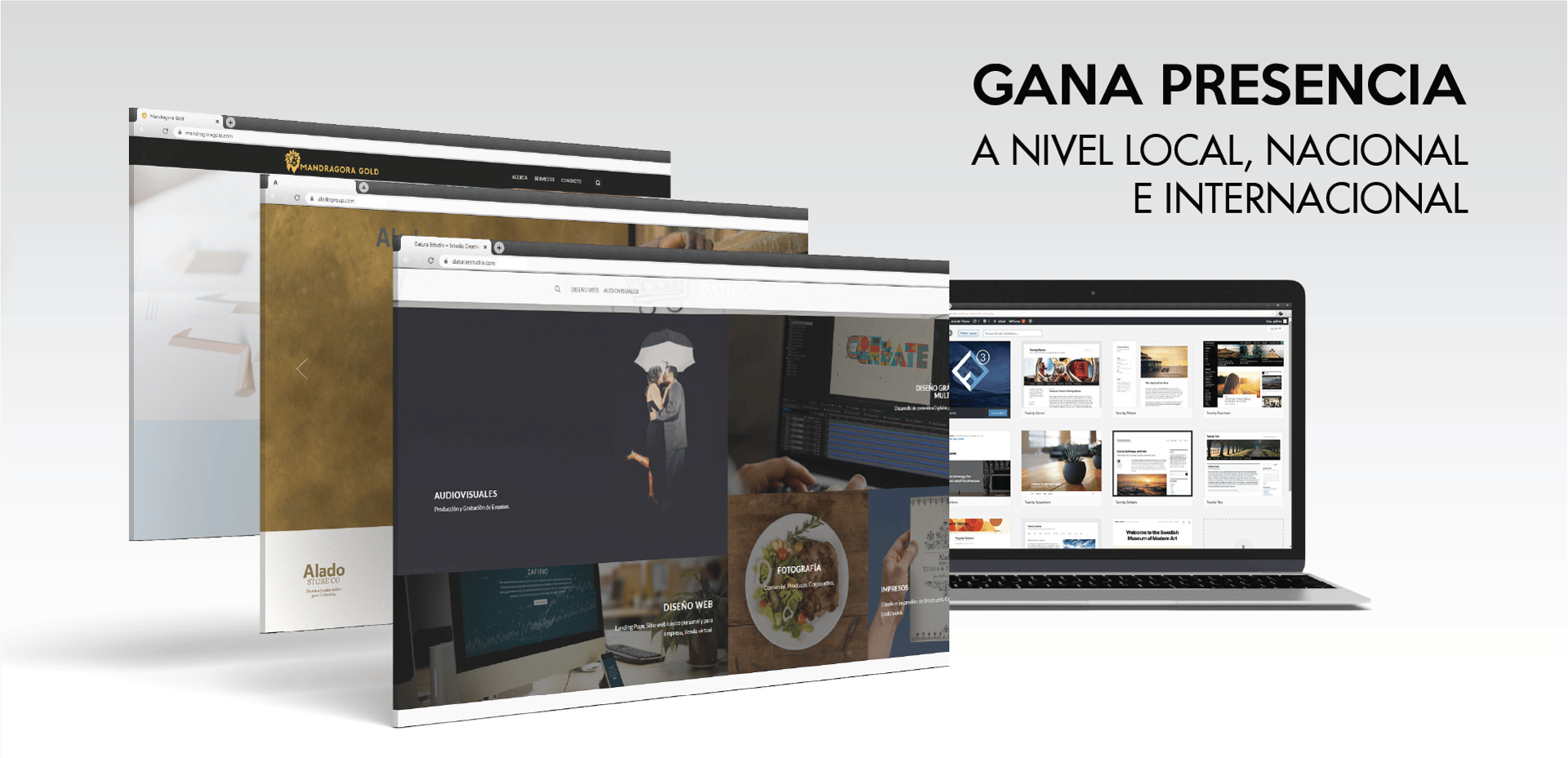 an abstract photo of a curved building with a blue sky in the background