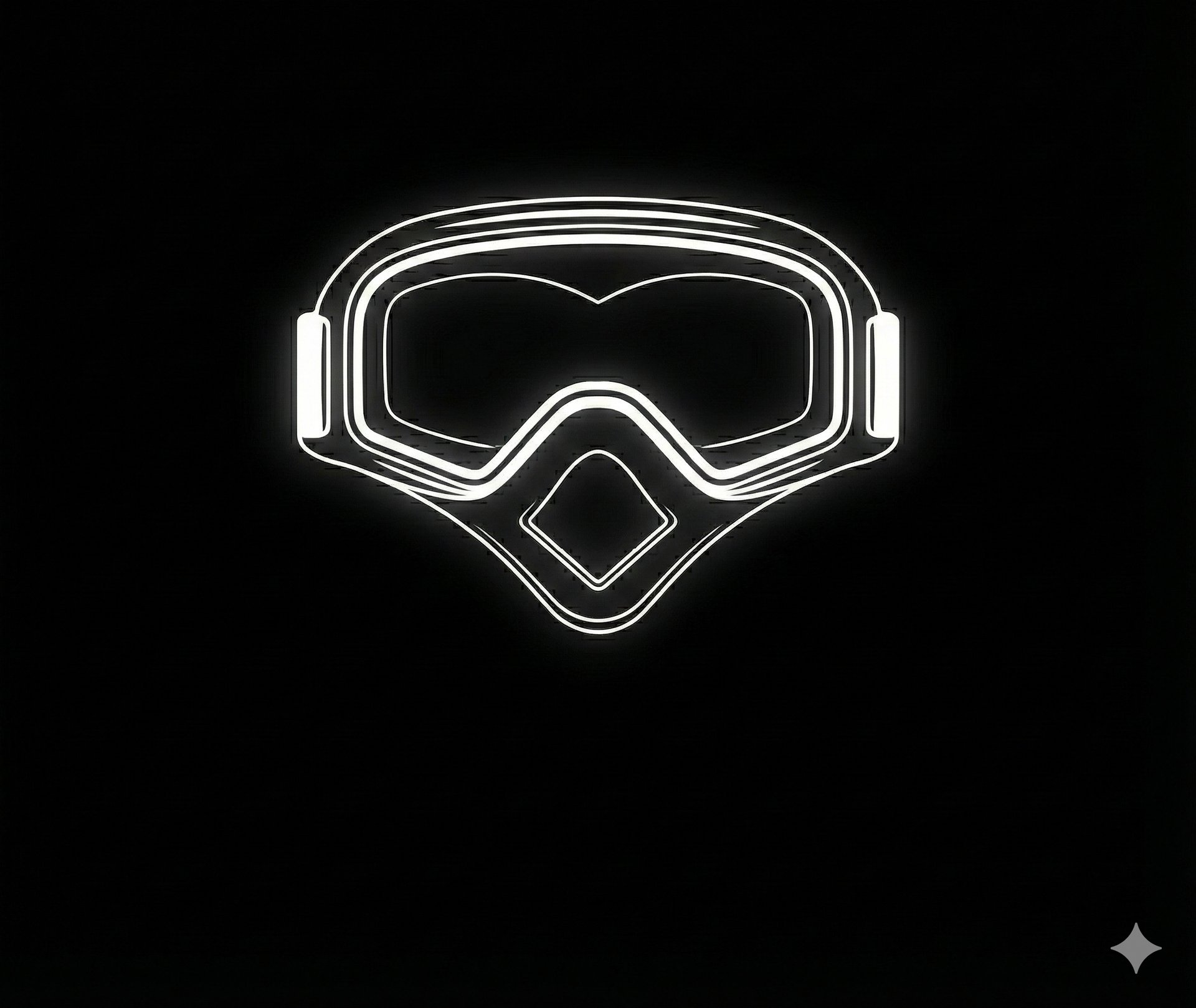 an abstract photo of a curved building with a blue sky in the background