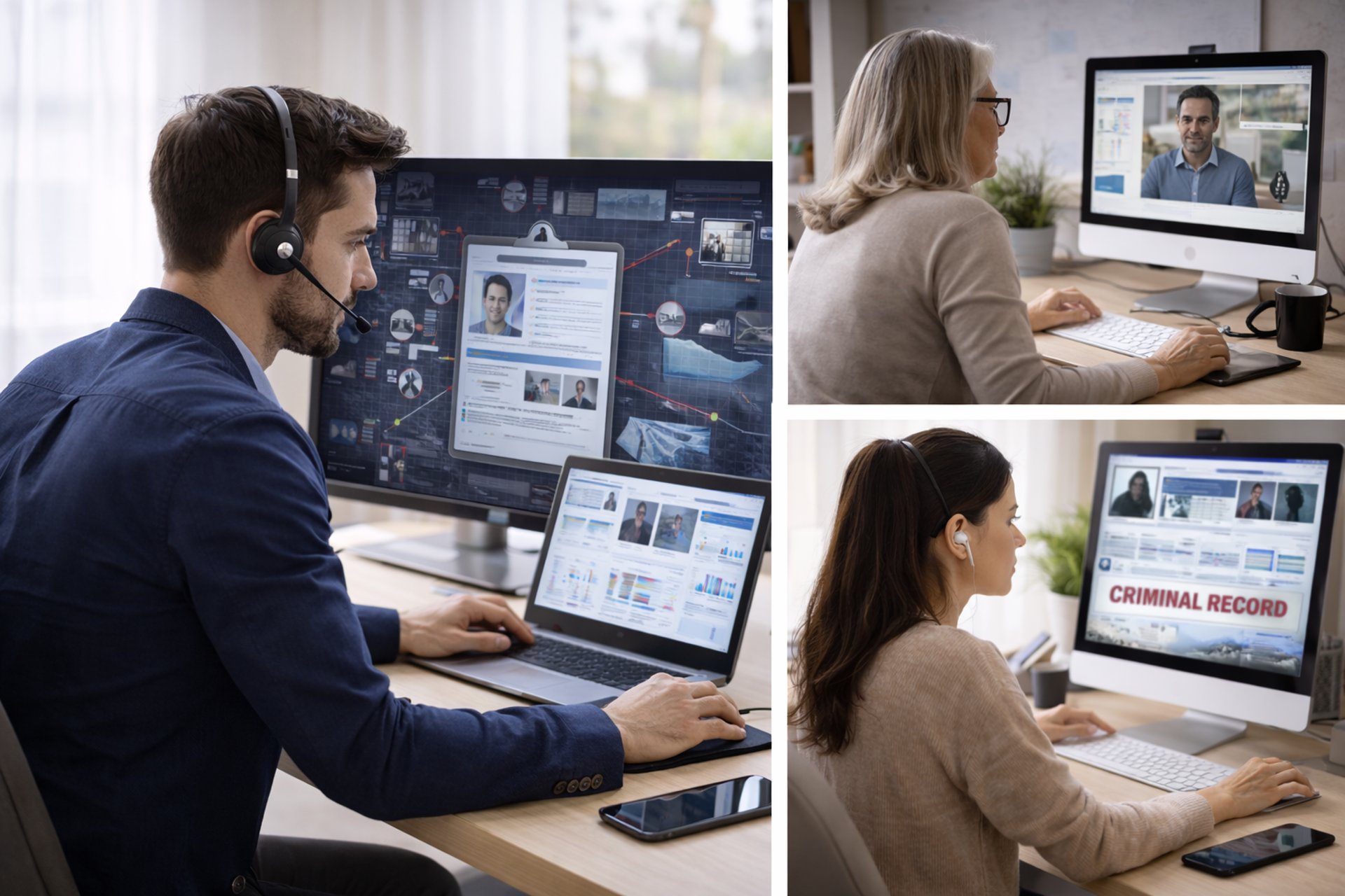 gray computer monitor