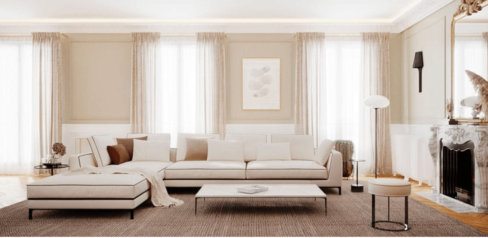 black and white bed linen