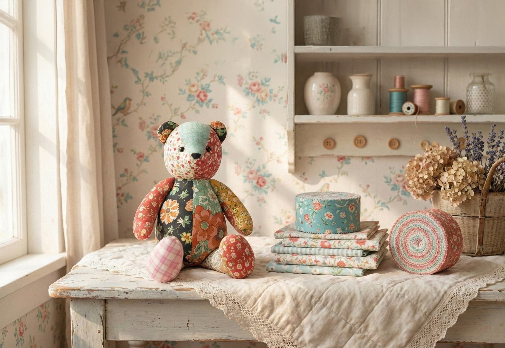 woman holding dried flower