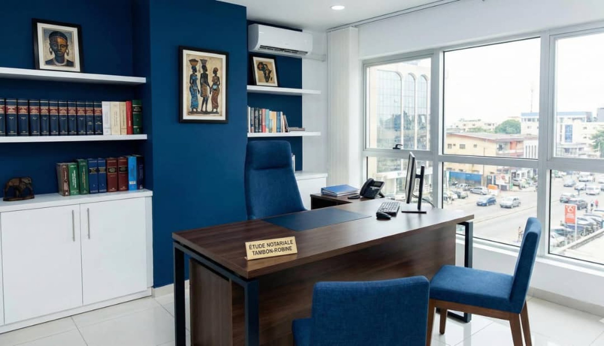 black and brown leather padded tub sofa