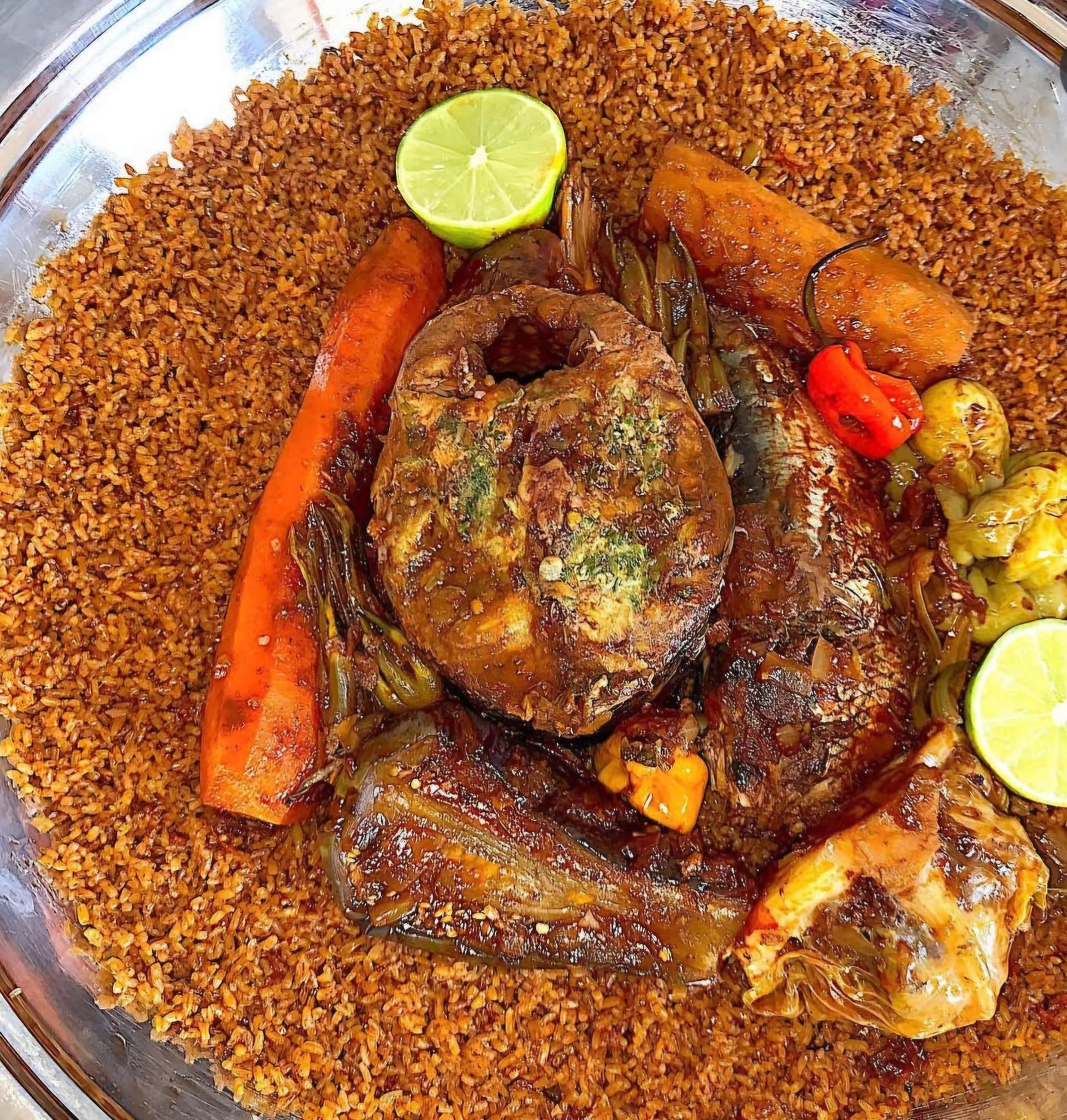 an abstract photo of a curved building with a blue sky in the background