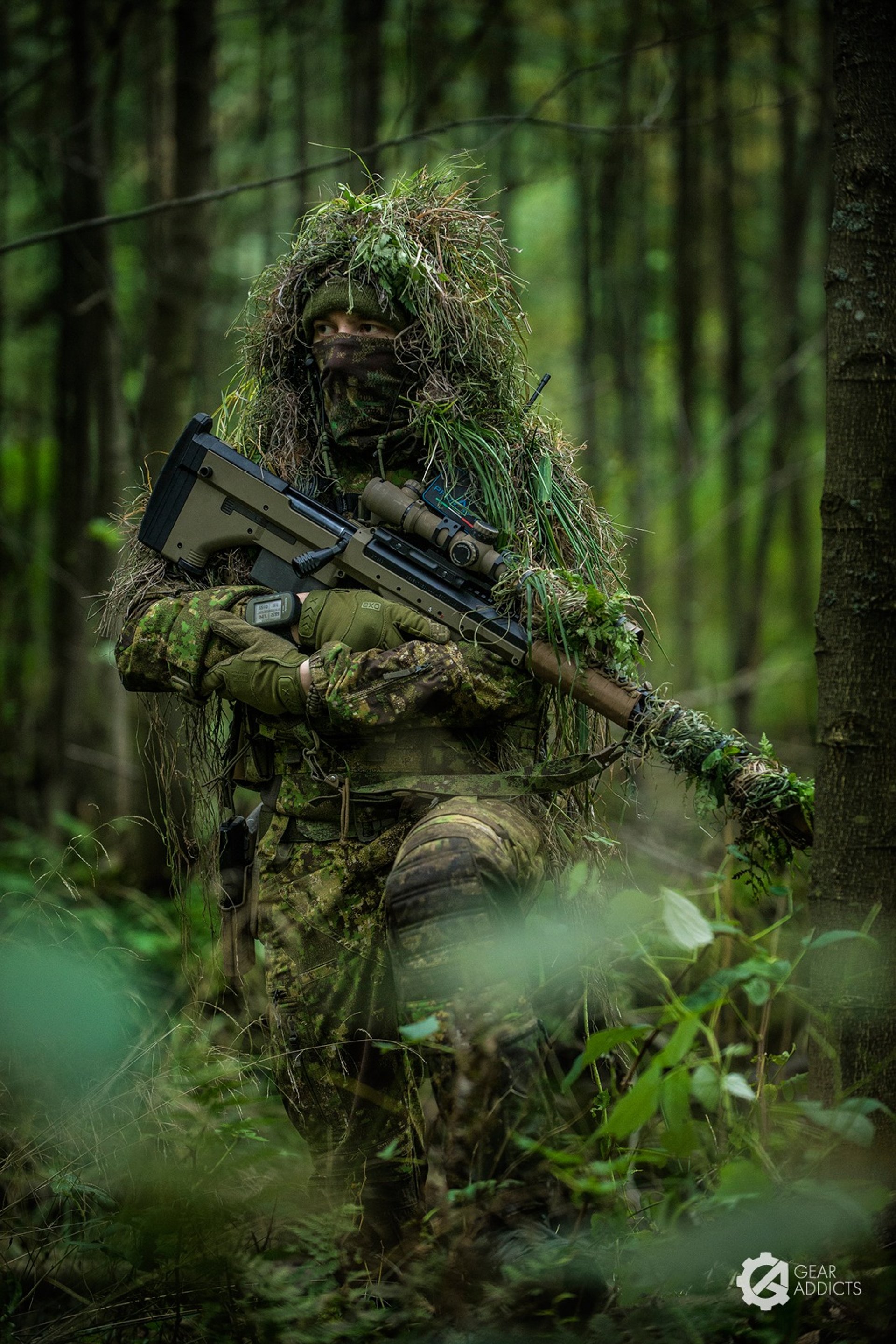 a close up of a black and brown abstract painting