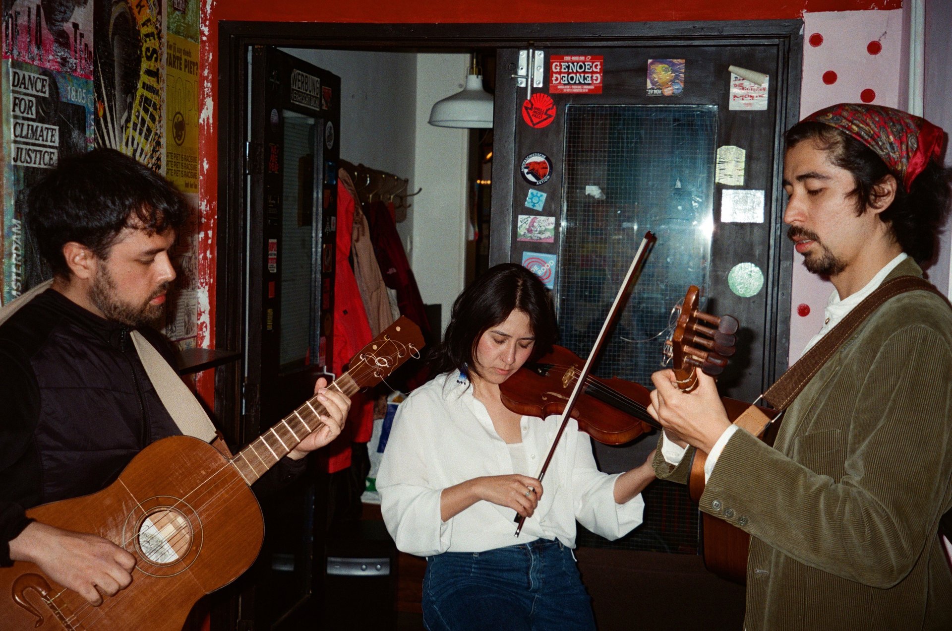 a close up of a black and brown abstract painting