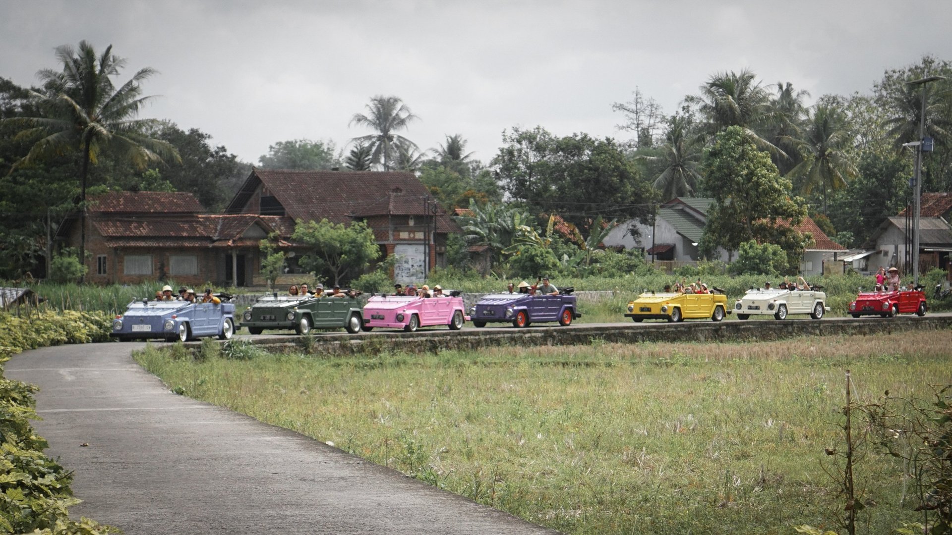 Wisata VW Safari keliling desa sekitar Candi Borobudur