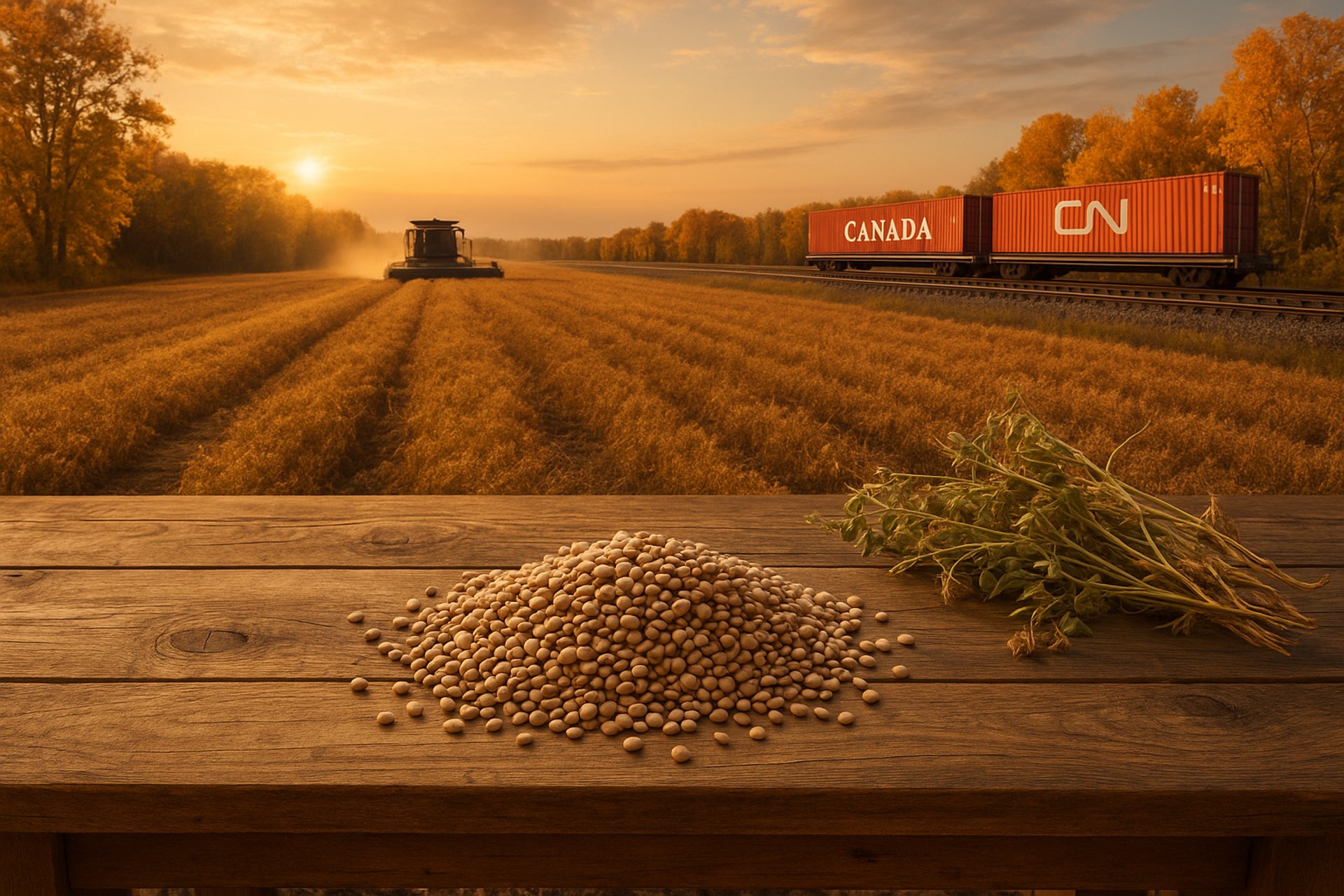 Green toy tractor on a wooden shelf